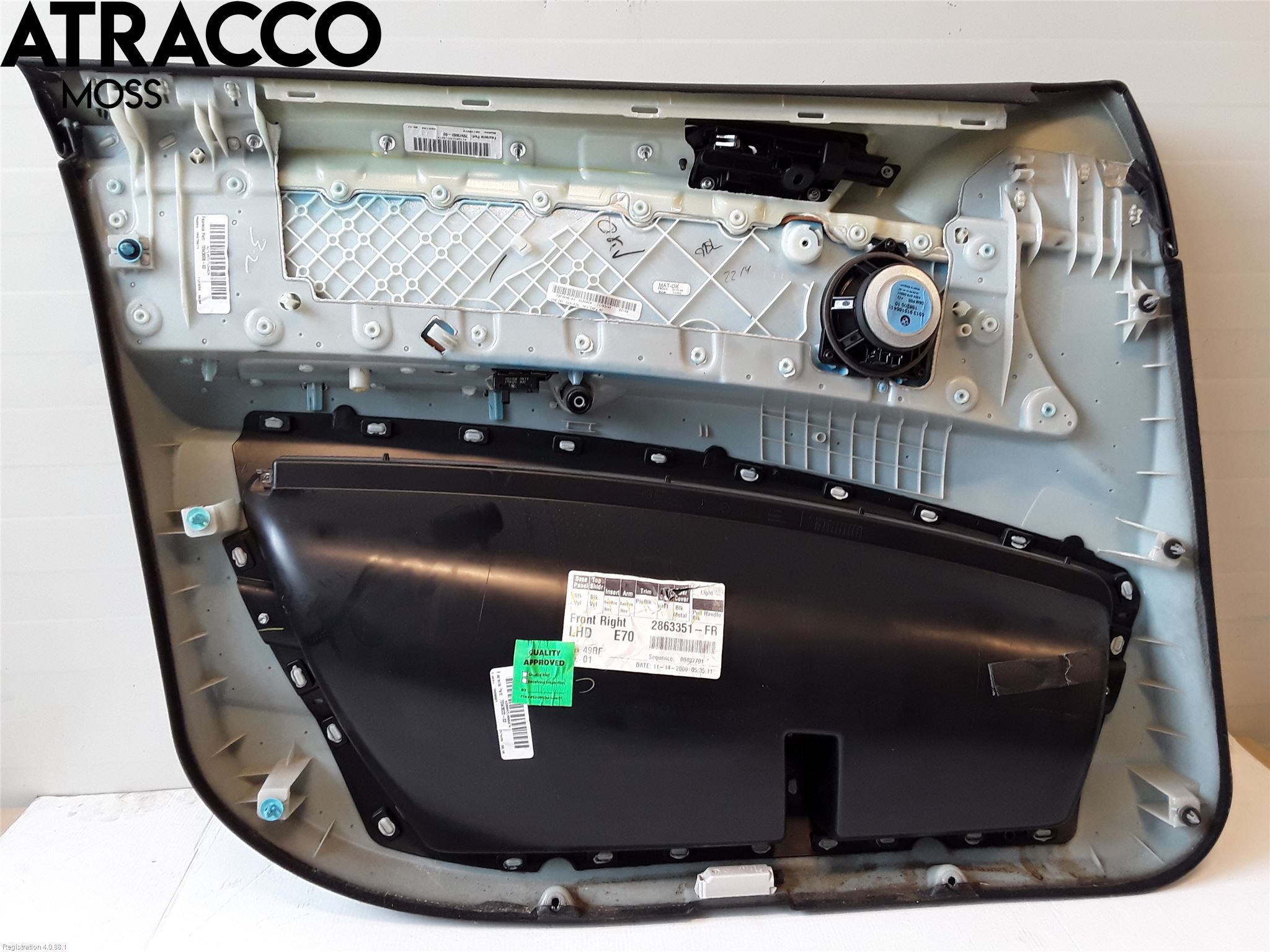 BMW X5 E70 07-13 Dörr Dekorlist Fram Hö
