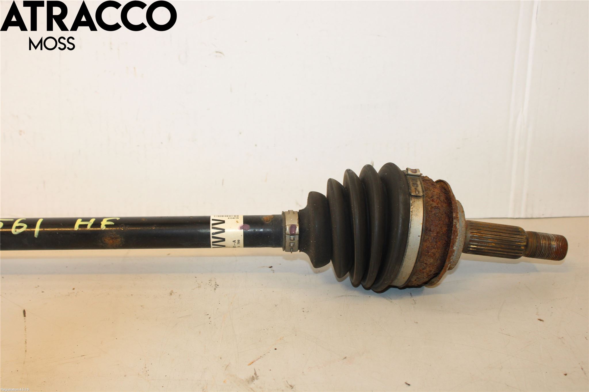 Toyota YARIS XP130 12-14 Drivaxel Fram Höger