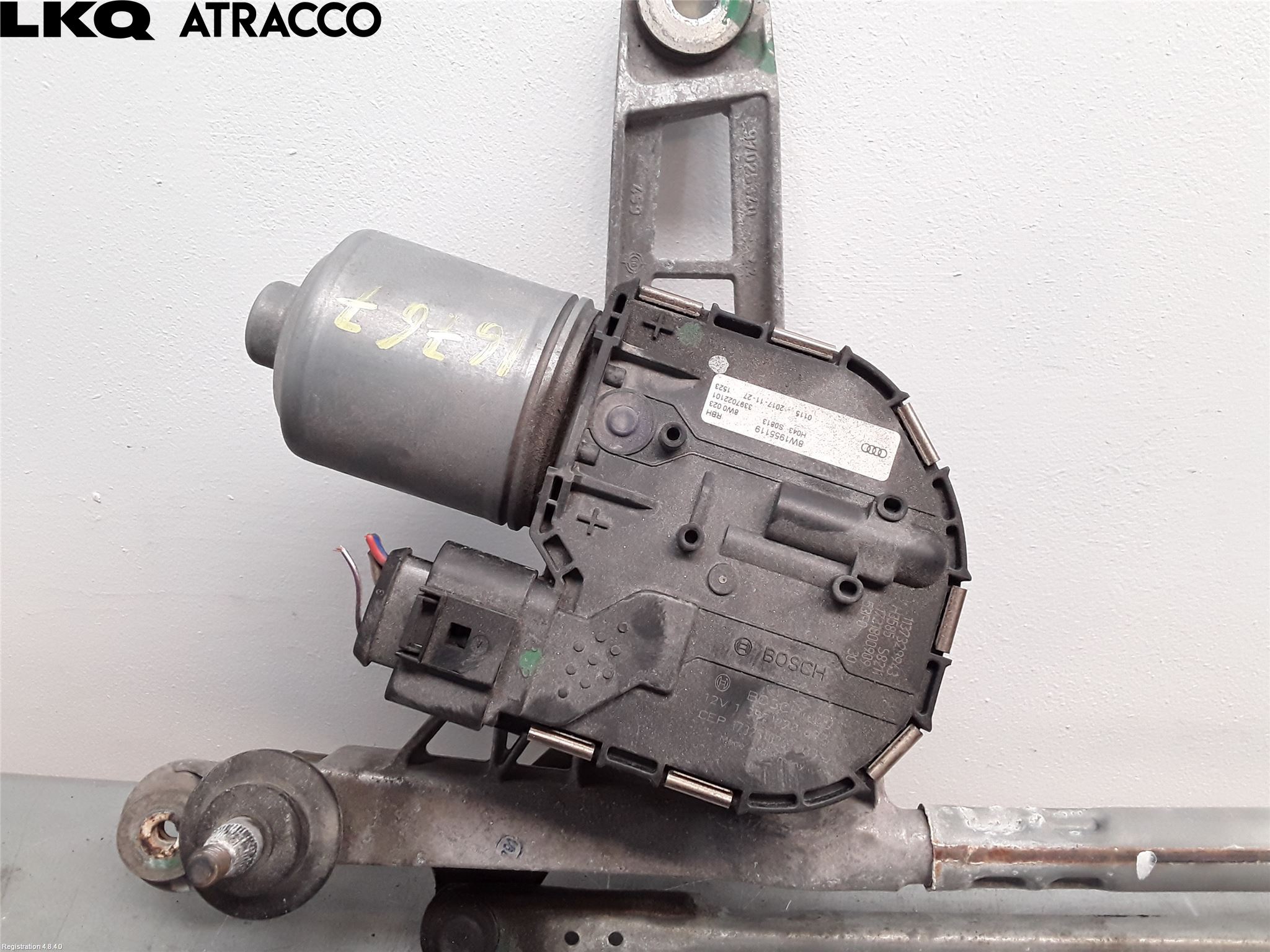 Audi A4/S4 B9 16-19 Torkarmotor Vindruta