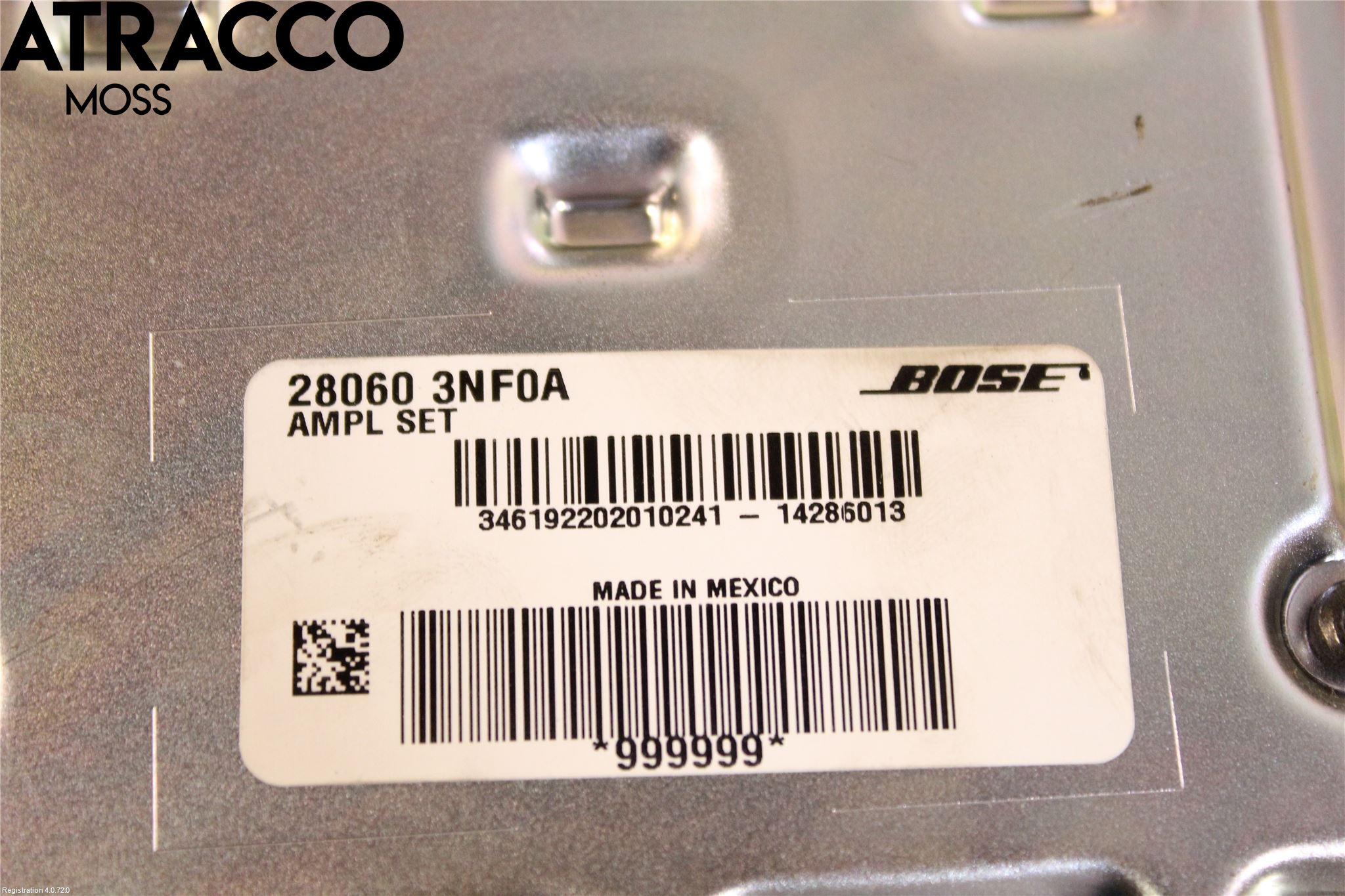 Nissan LEAF 11-17 Radio-Stereo Förstärkare