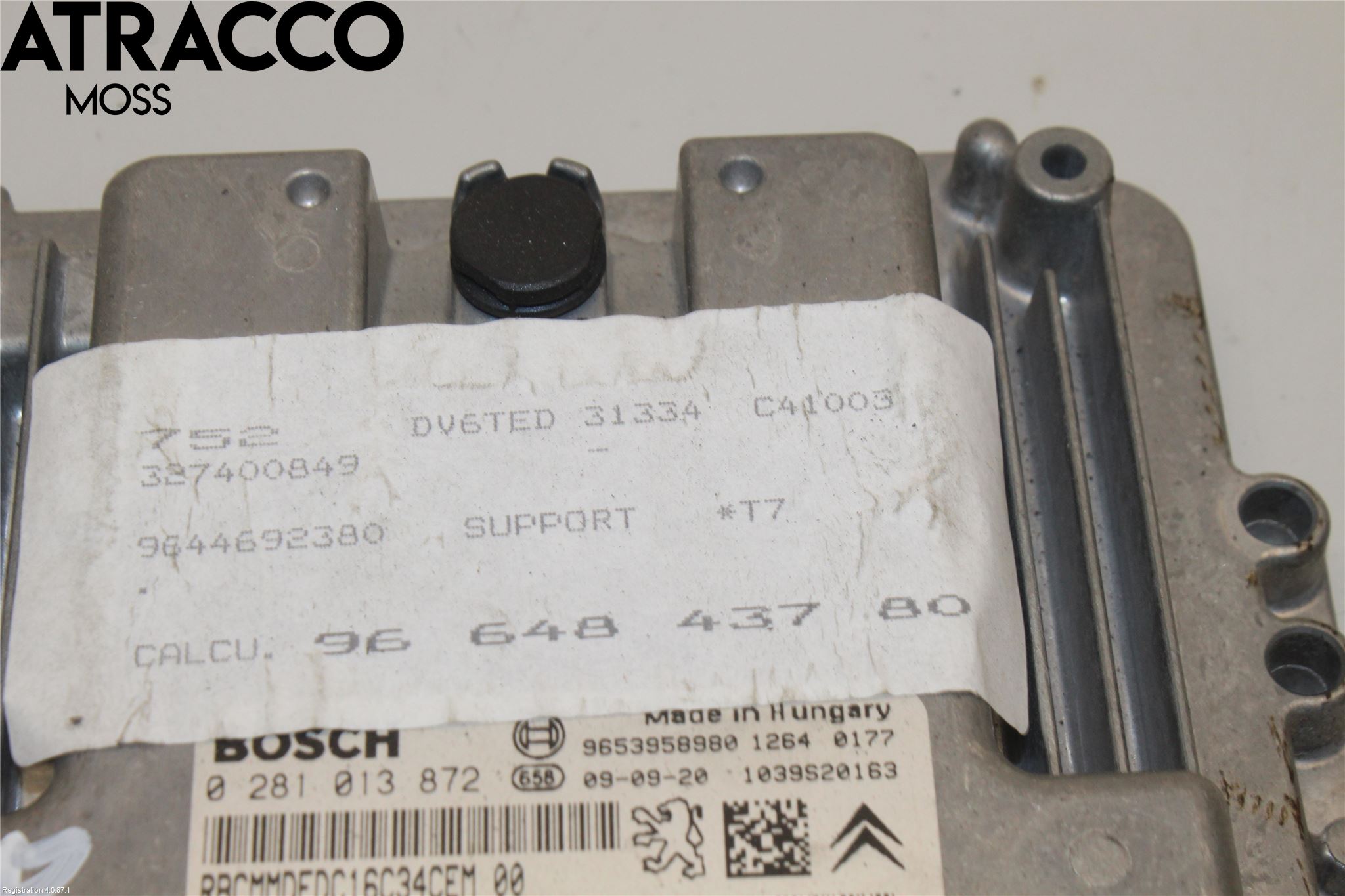 Peugeot 308 08-13 Styrenhet Insprut Bensin