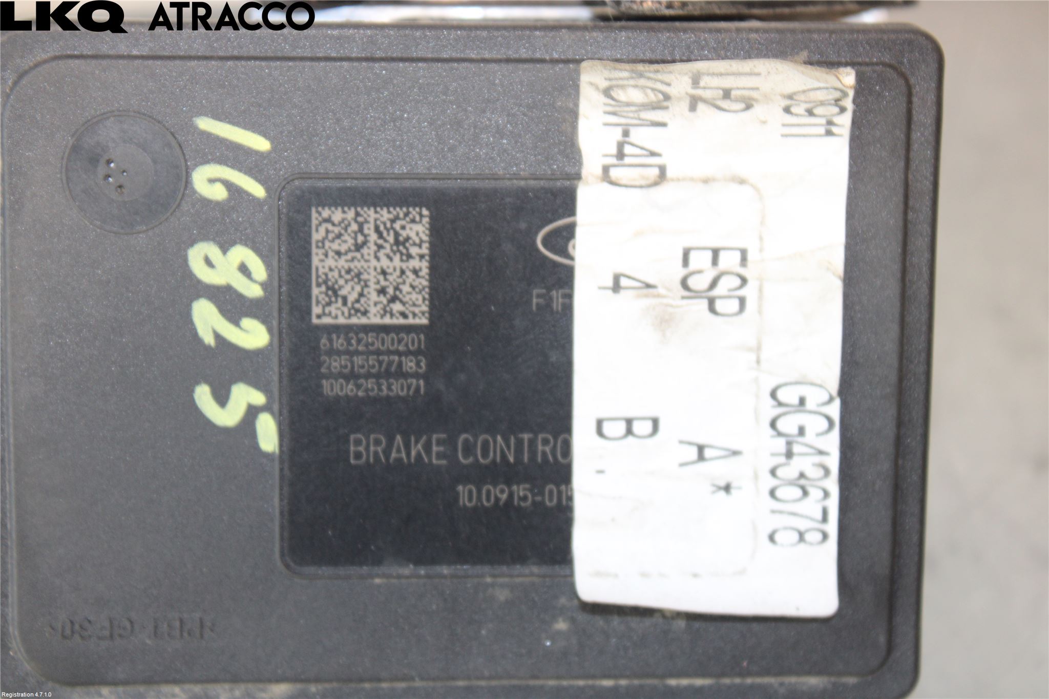 Mercedes-Benz MB B-KLASS (W246/W242) 12-19 Abs Hydraulaggregat