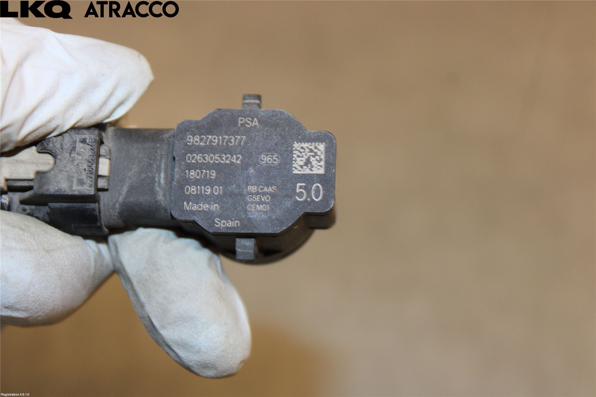 Peugeot 5008 17-24 Parkeringshjälp Backsensor