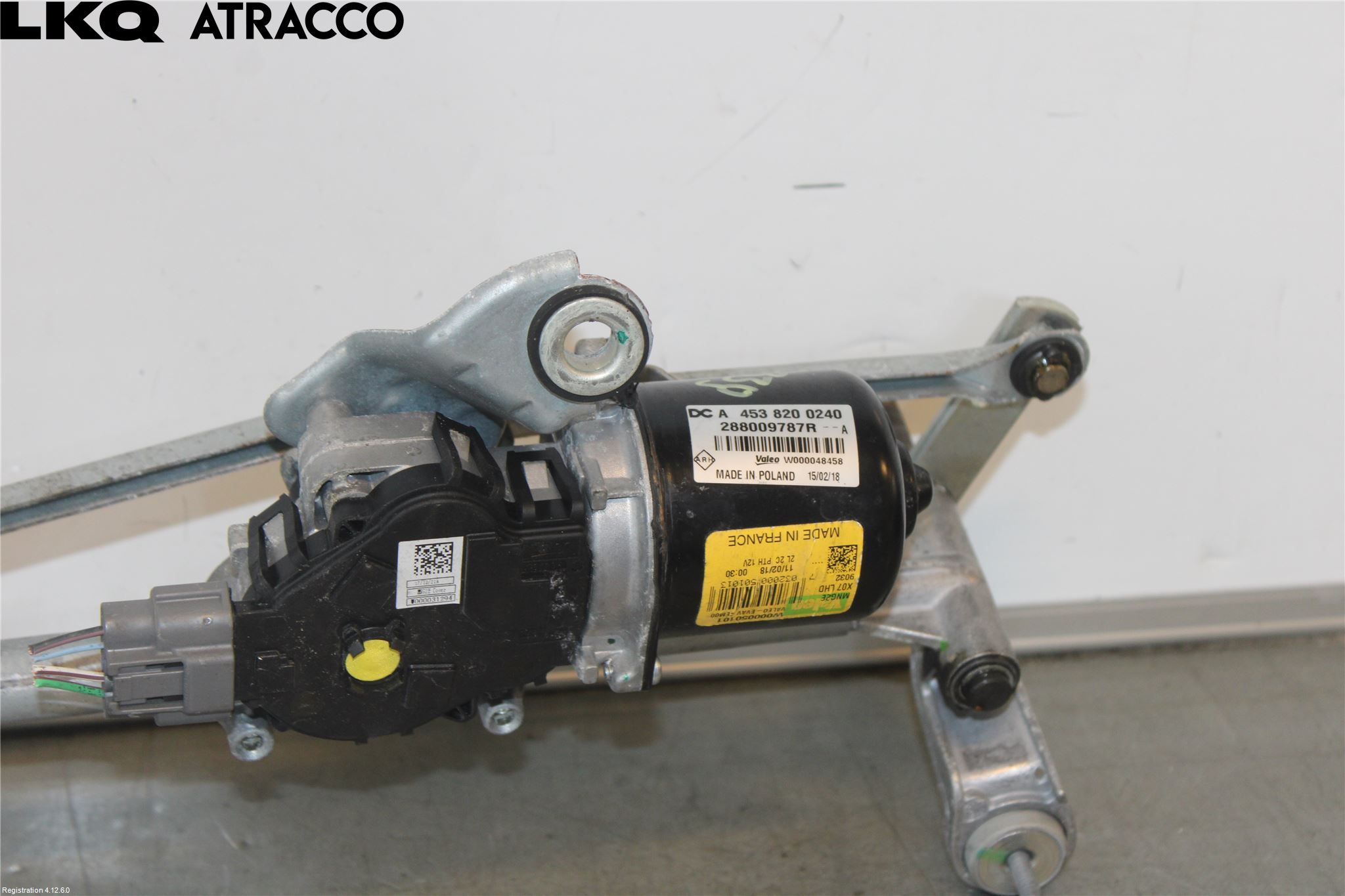 Smart FORTWO III 15-24 Torkarmotor Vindruta