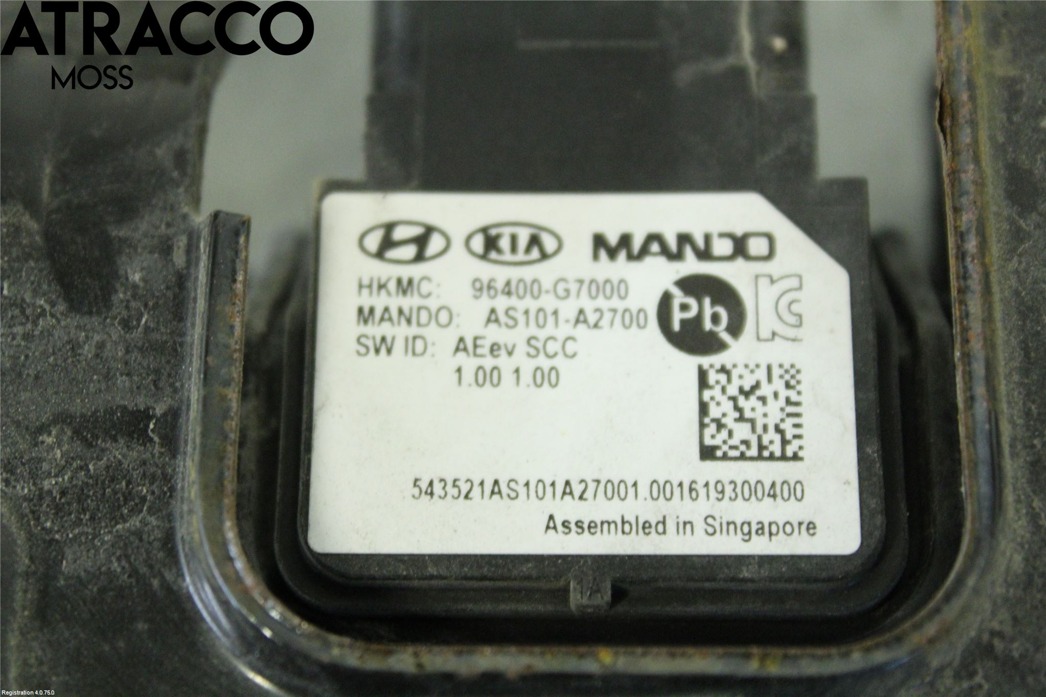 Hyundai IONIQ AE 17-22 Sensor Adaptiv Farthållare