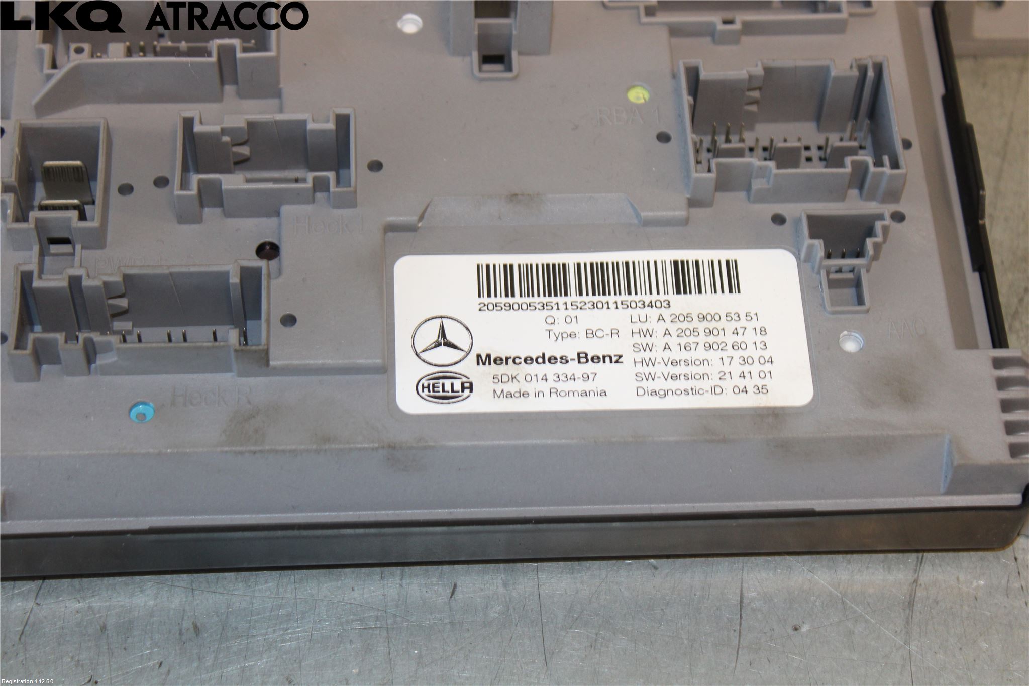 Mercedes-Benz MB EQC (N293) 20- Styrenhet Övrigt