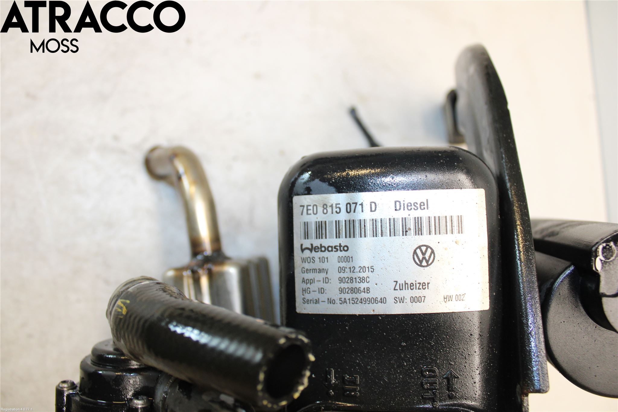 Volkswagen VW TRANSP/CARAVELLE (T6) 16-22 Dieselvärmare