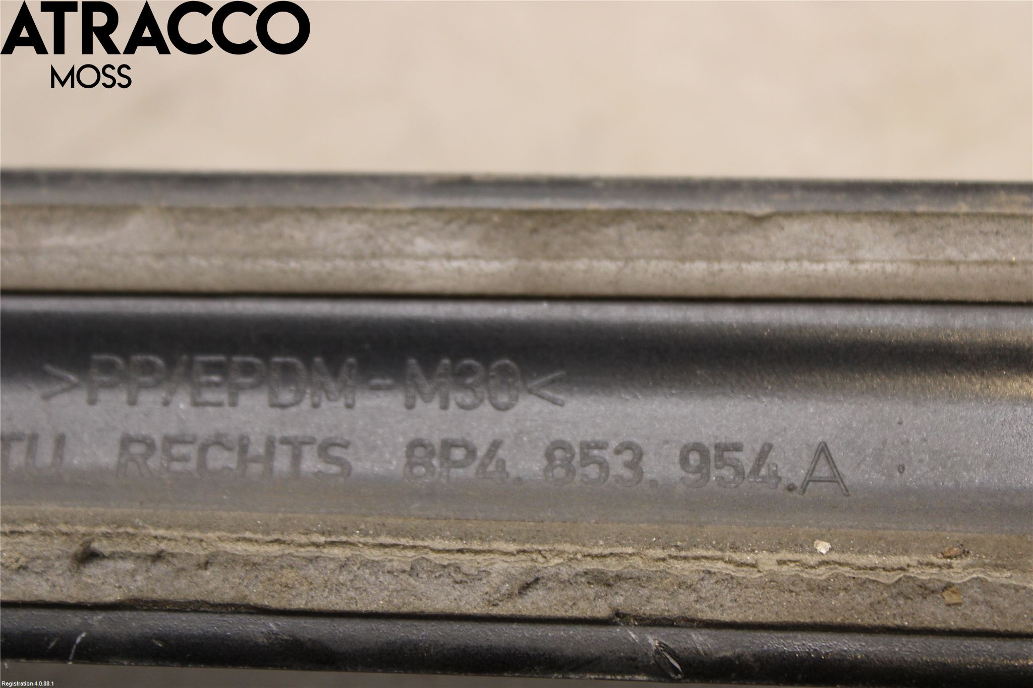 Audi A3/S3 05-13 Dörr Dekorlist Fram Hö