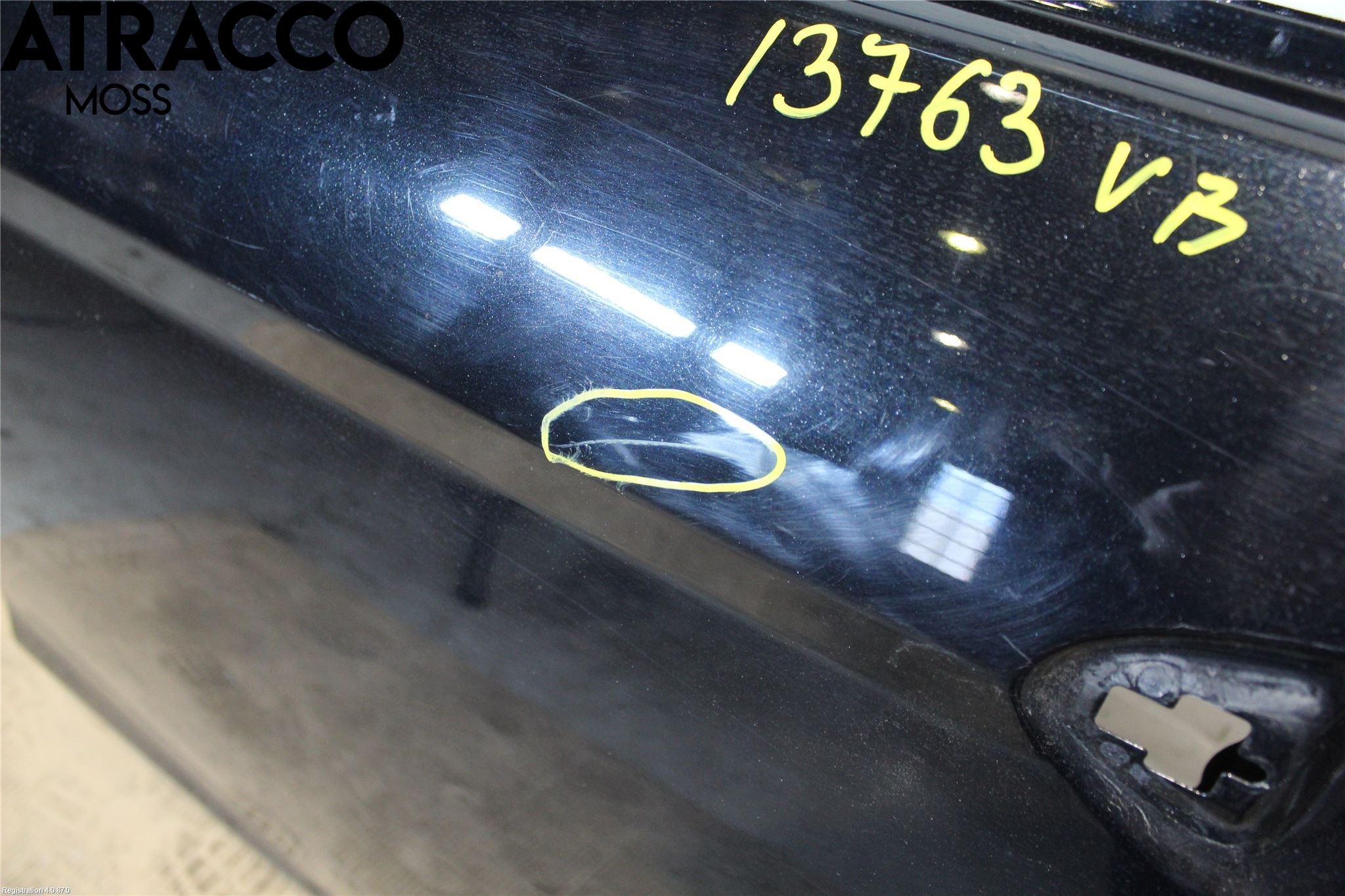Ford FIESTA 13-17 Dörr Bak Vänster