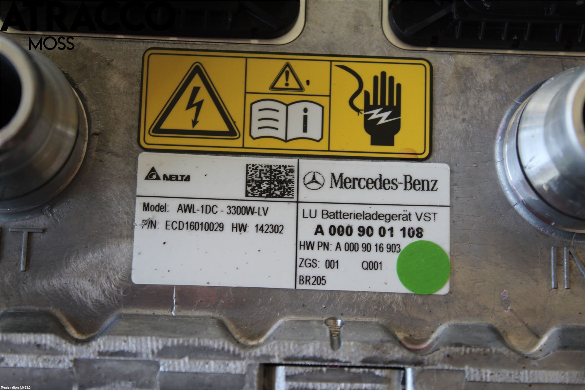 Mercedes-Benz MB C-KLASS (W205) 14-21 Batteriladdare Högspänning