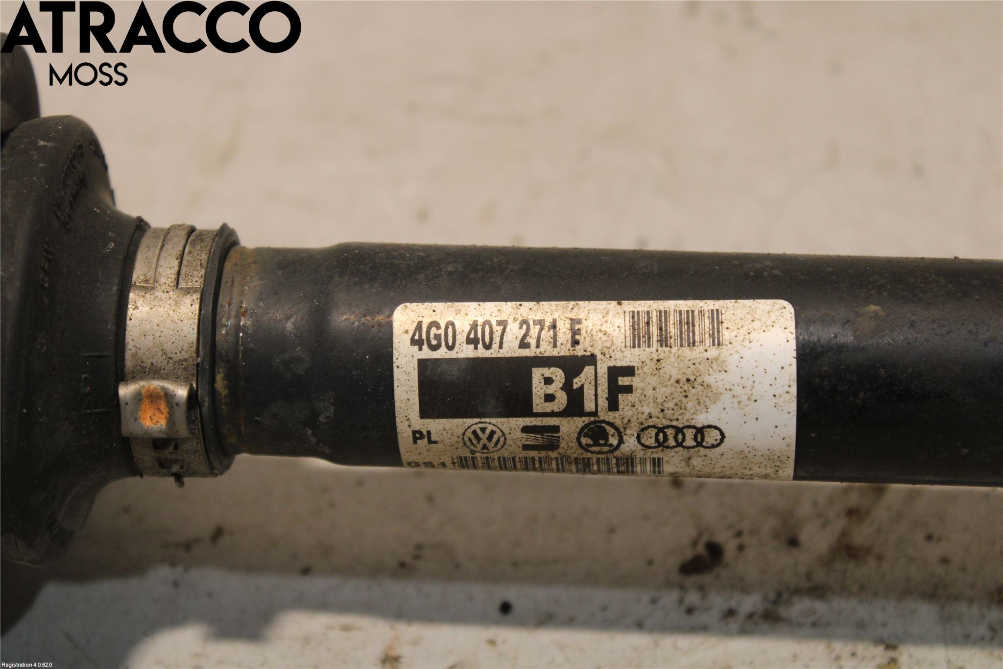 Audi Q5 09-16 Drivaxel Fram Höger