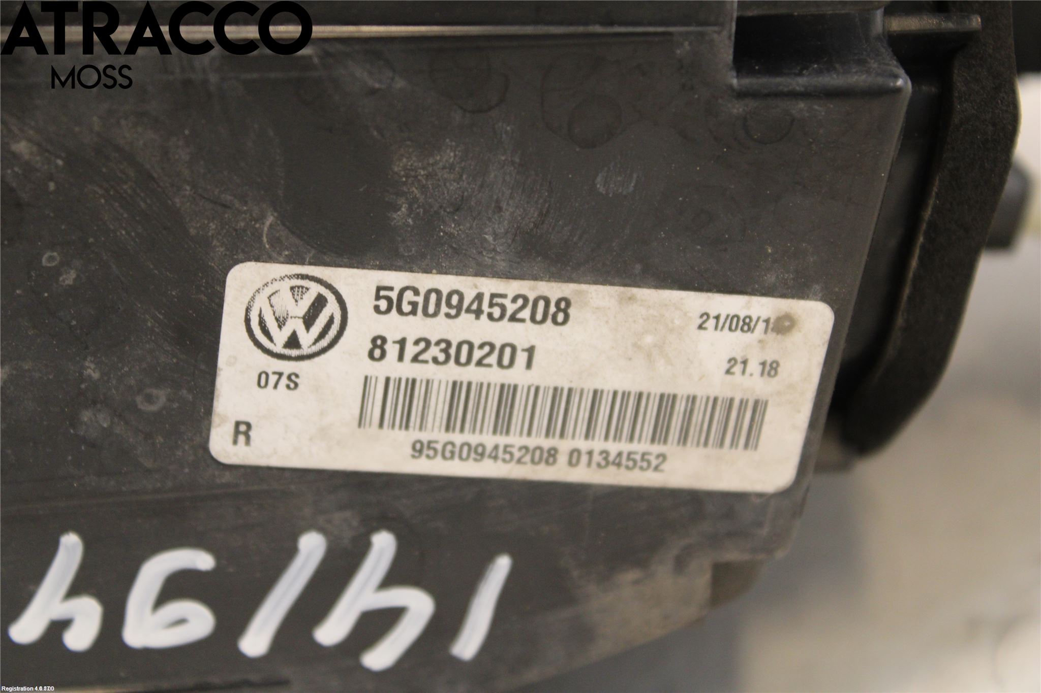 Volkswagen VW GOLF / E-GOLF VII 13-20 Bakljus Höger