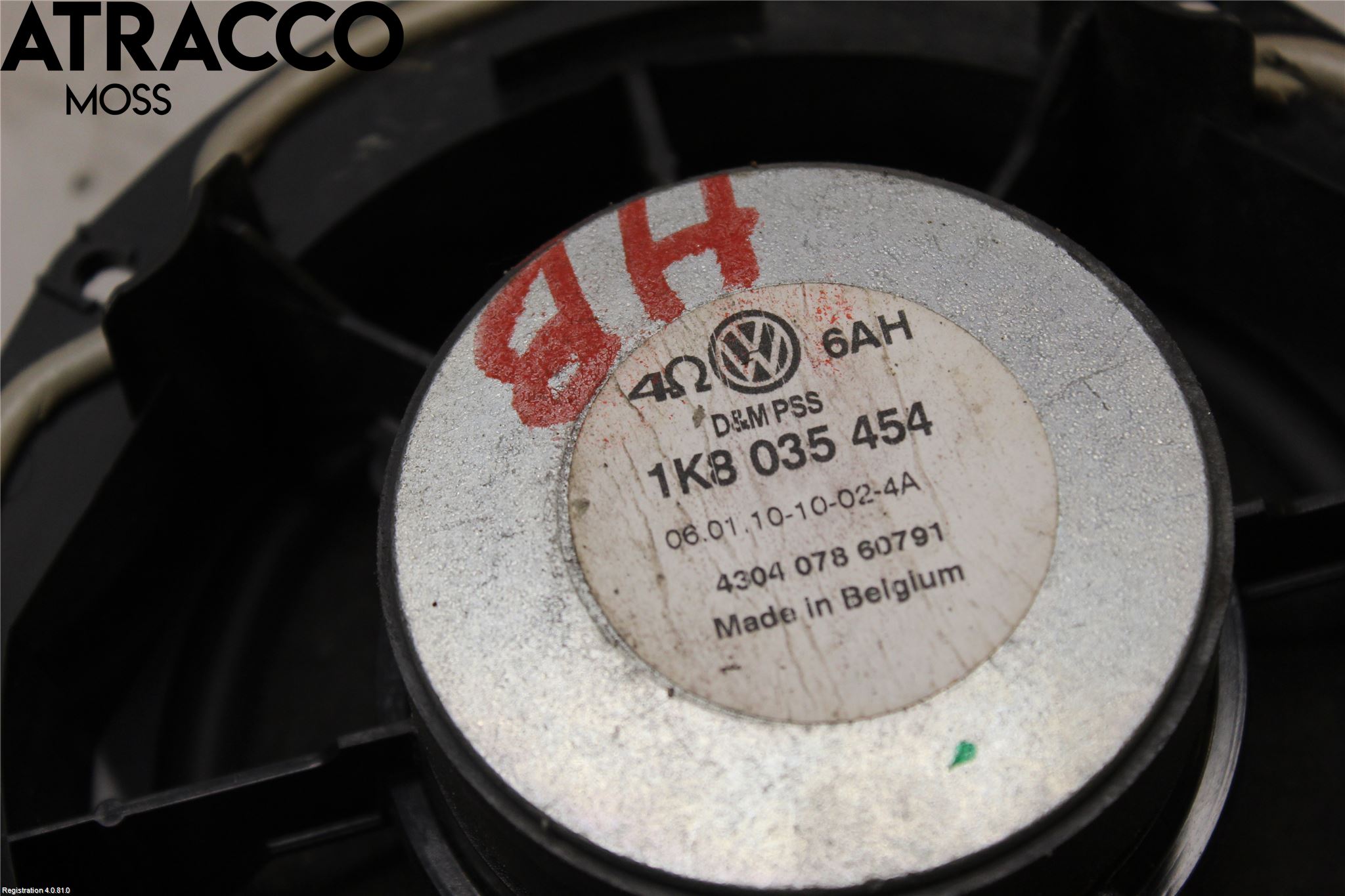 Volkswagen VW GOLF VI 09-13 Högtalare