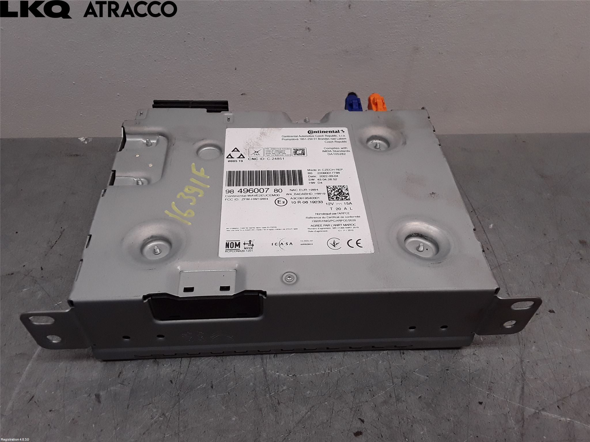 Citroen C4/E-C4 C4X/E-C4X III 21- Radio