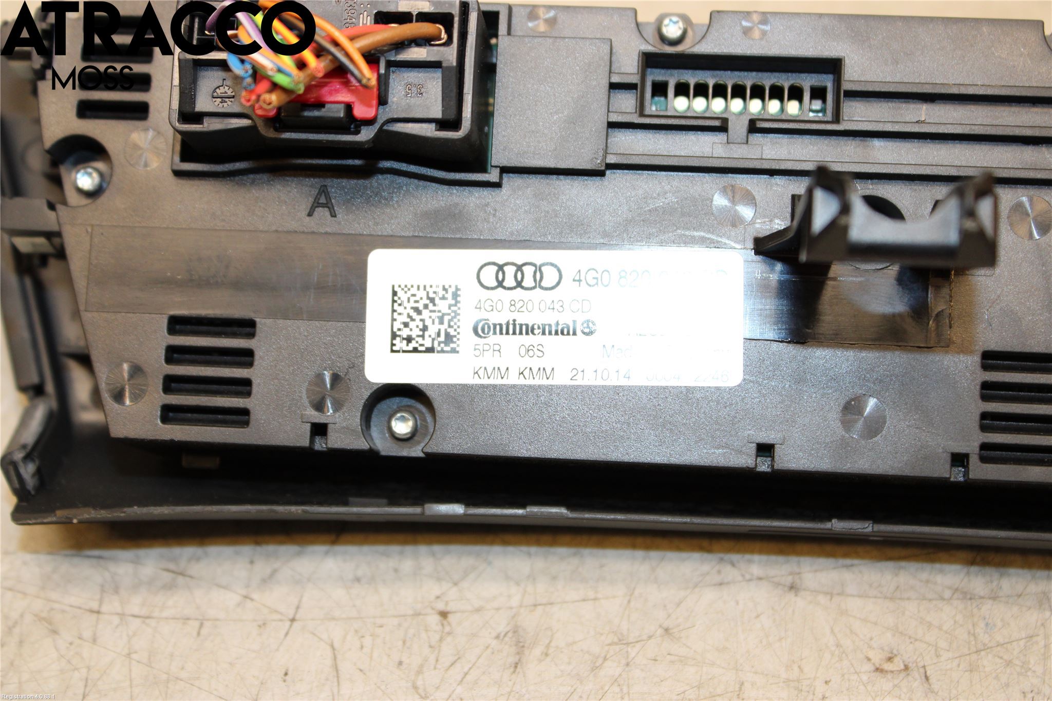 Audi A6/S6 4G 11-18 Ac Styrenhet Ac Manöveren