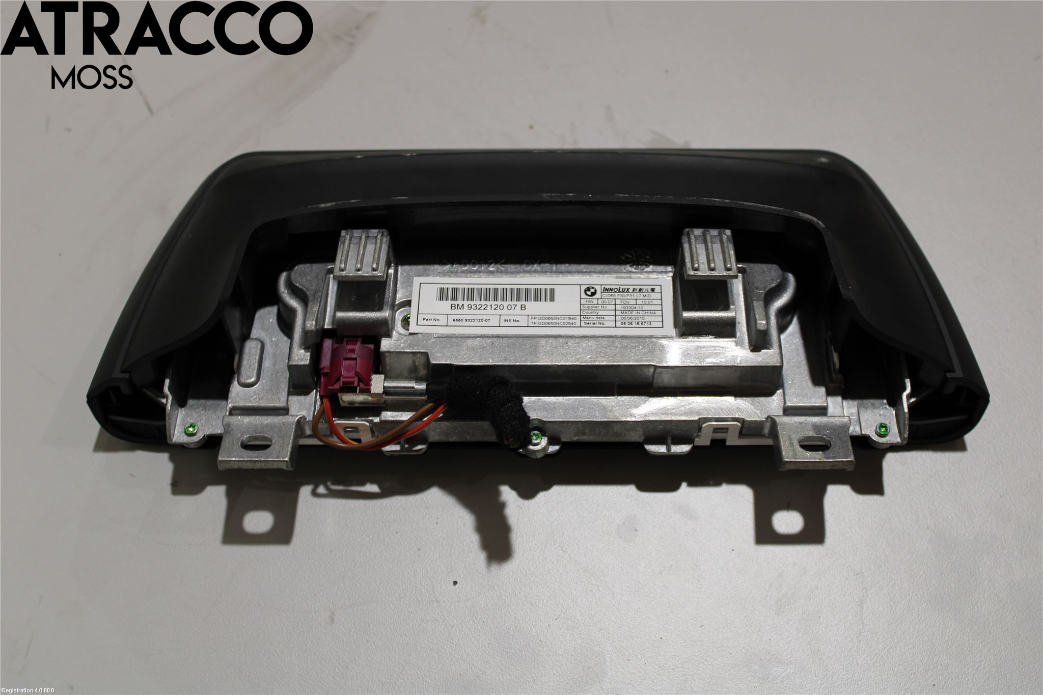 BMW 3 F30/F31/F80 12-19 Multifunktionsdisplay