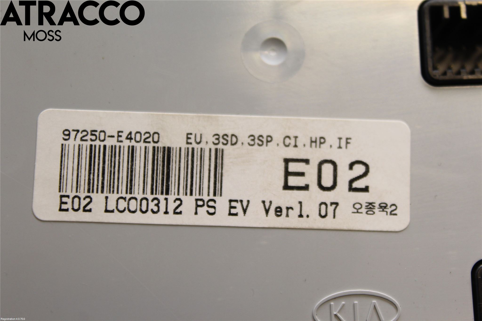 Kia SOUL 09- Ac Styrenhet Ac Manöveren