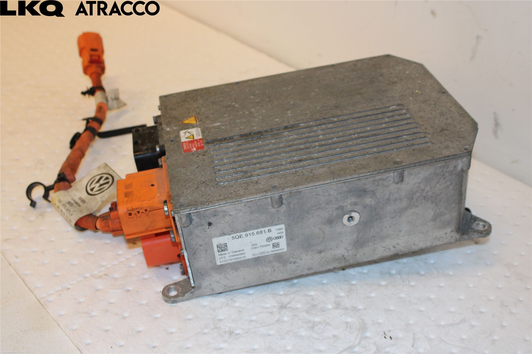 Volkswagen VW GOLF / E-GOLF VII 13-20 Batteriladdare Högspänning