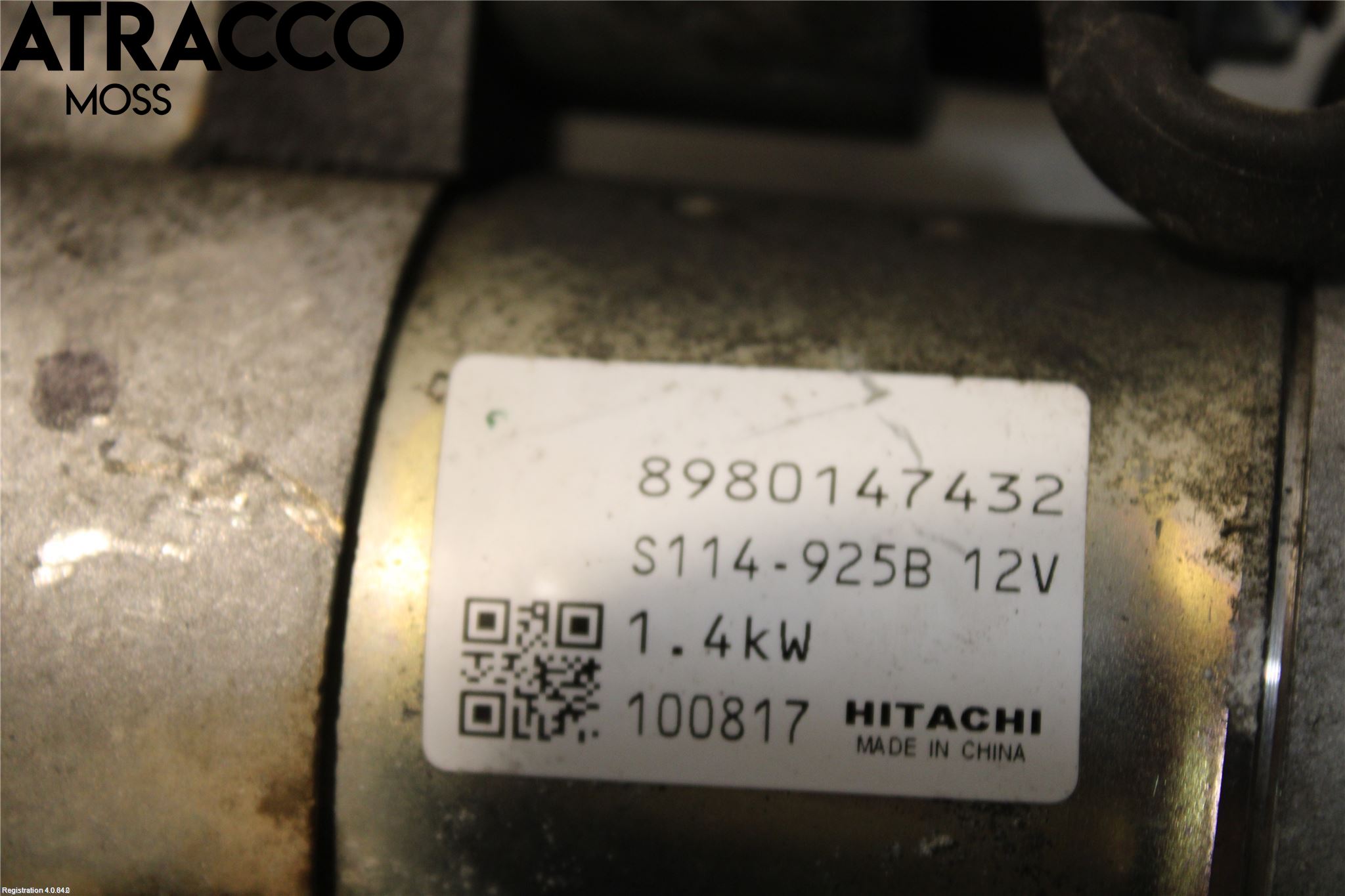 Opel ASTRA J 10-15 Startmotor Diesel