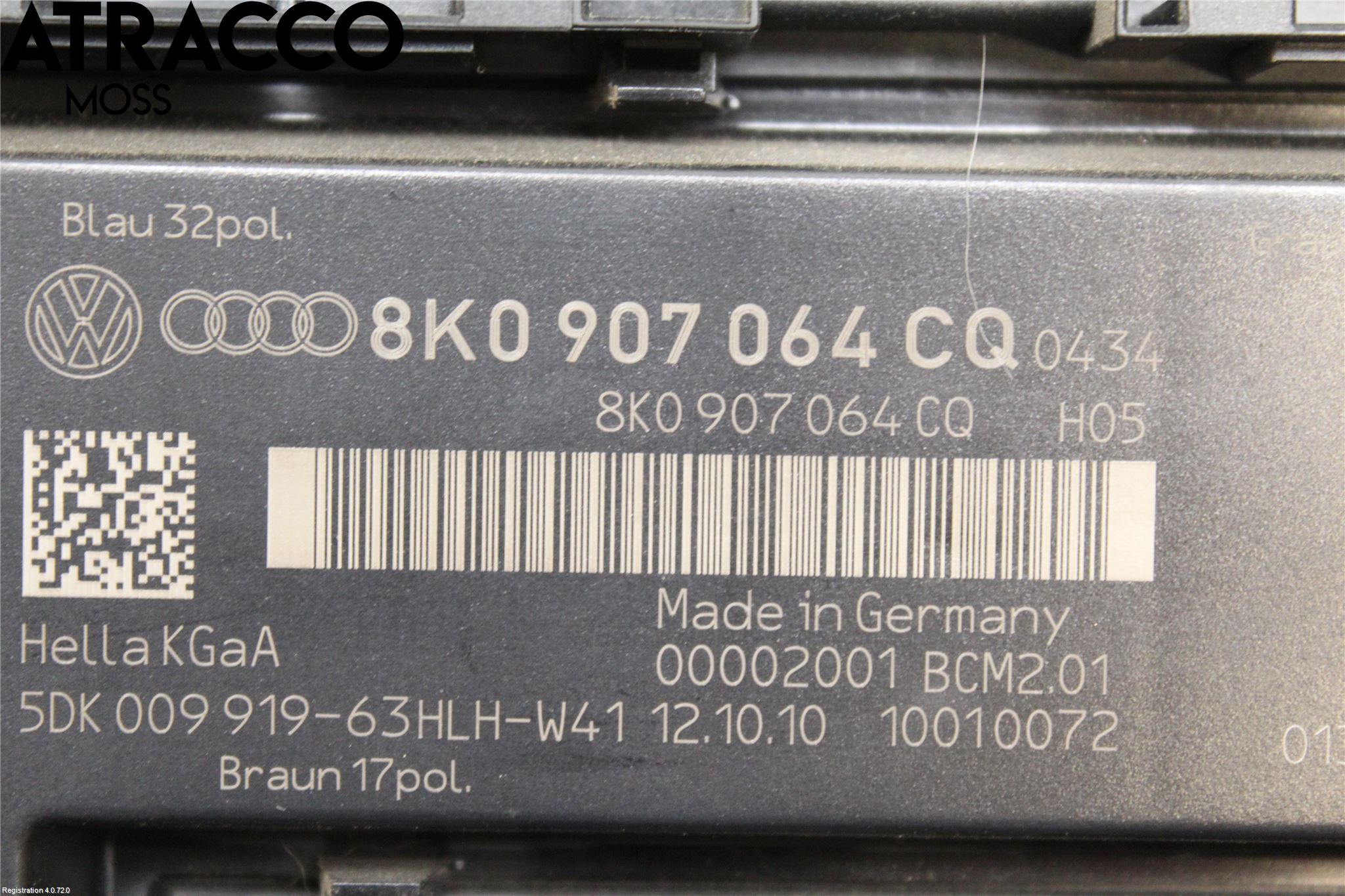 Audi Q5 09-16 Styrenhet Övrigt