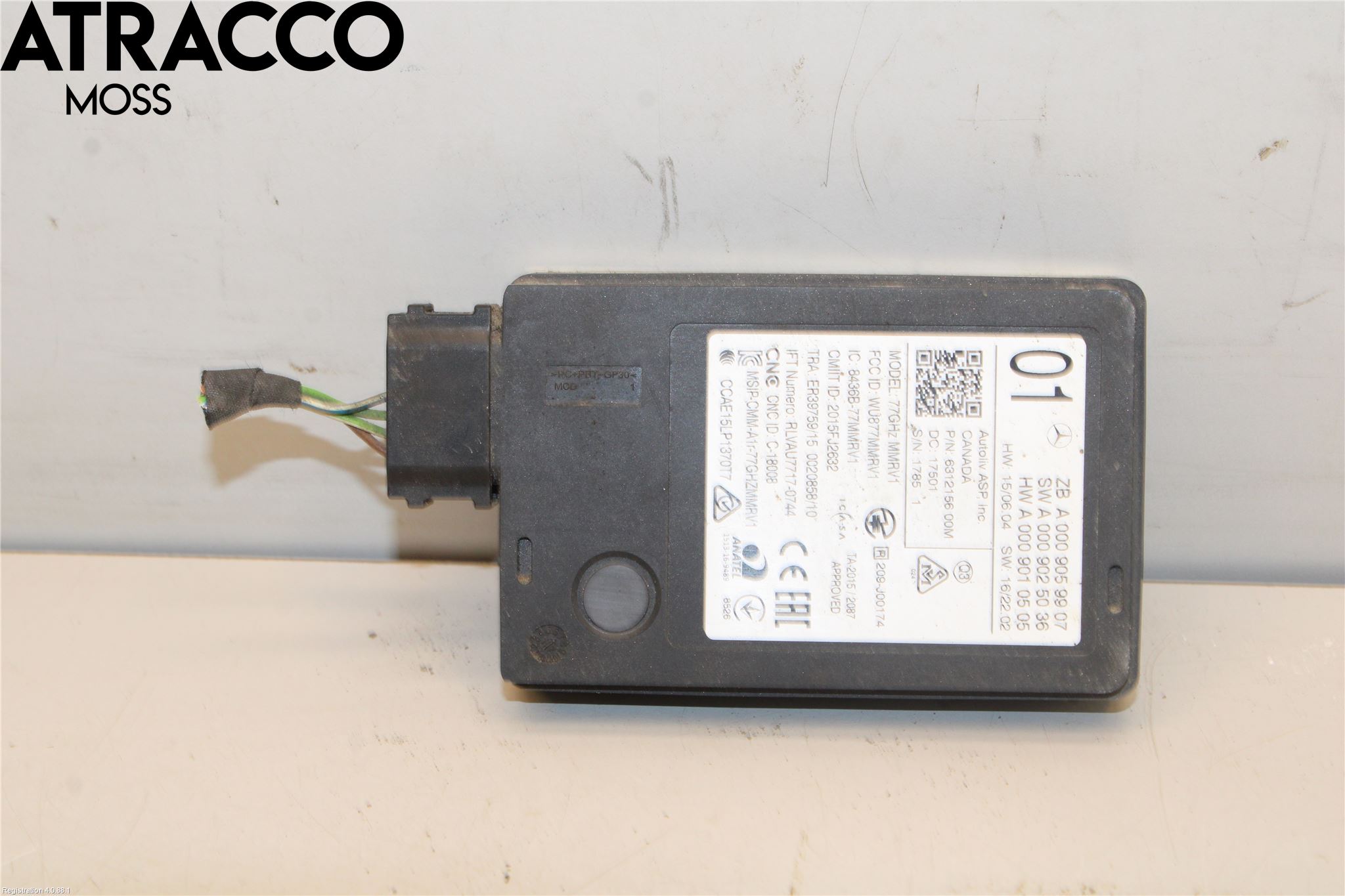 Mercedes-Benz MB E-KLASS (W213) 16-23 Sensor Aktivt Kollisionsskydd