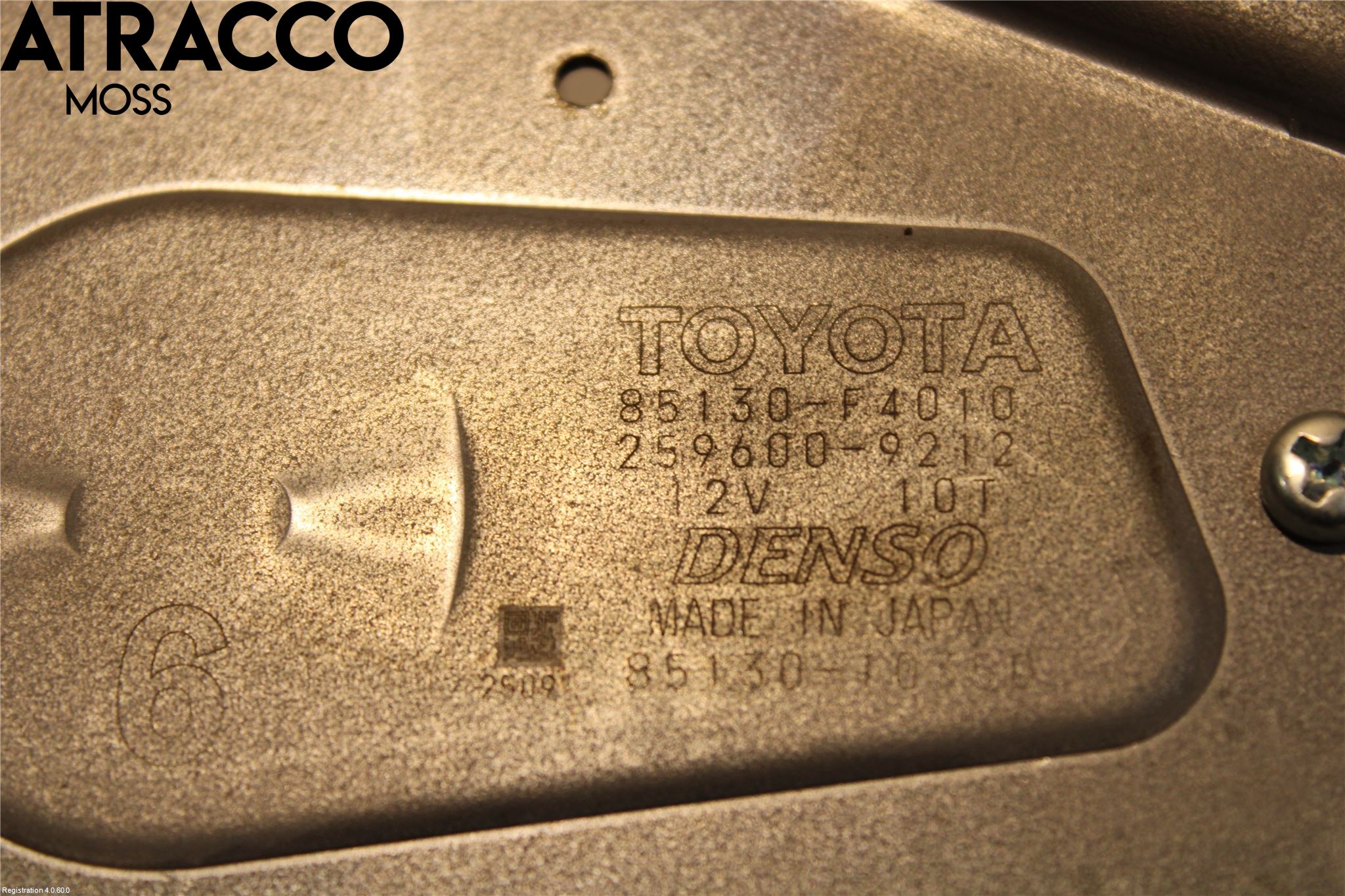 Toyota C-HR 16-23 Torkarmotor Baklucka