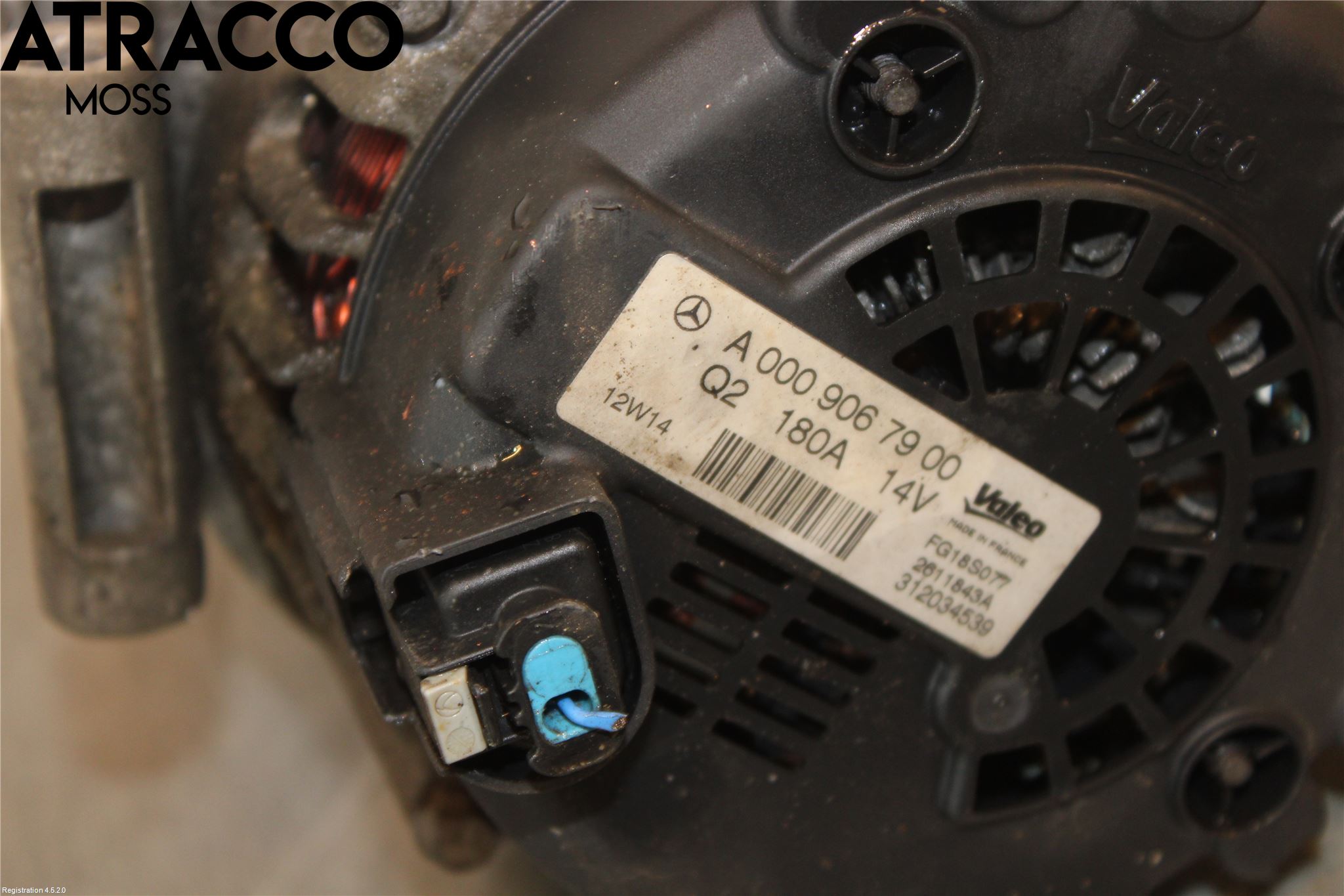 Mercedes-Benz MB C-KLASS (W204) 07-15 Generator