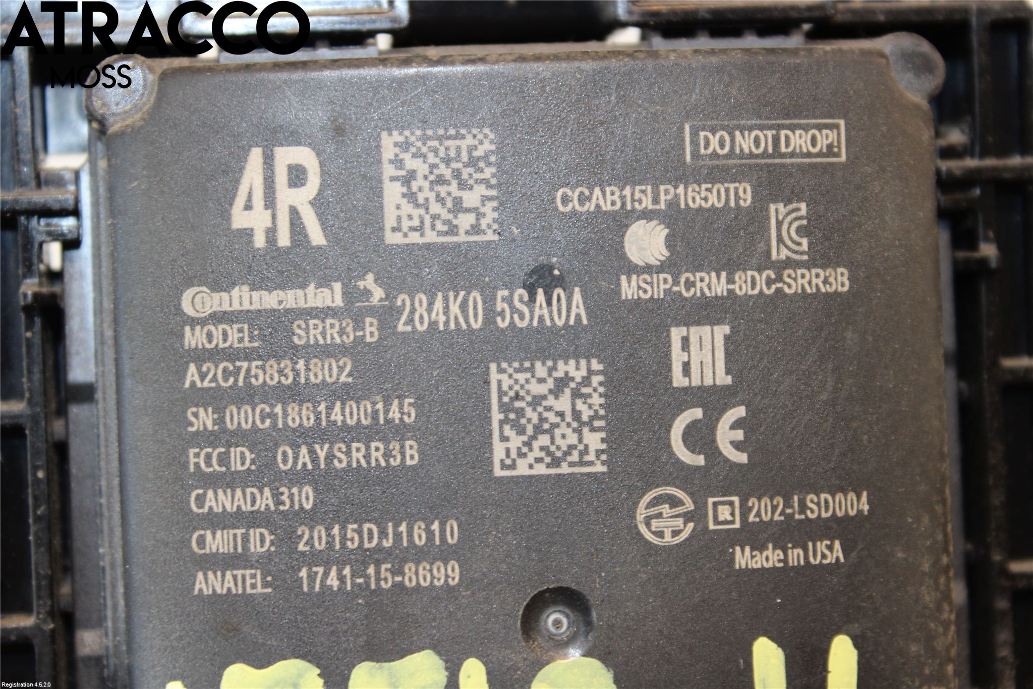 Nissan LEAF 18- Styrenhet Parkeringshjälp