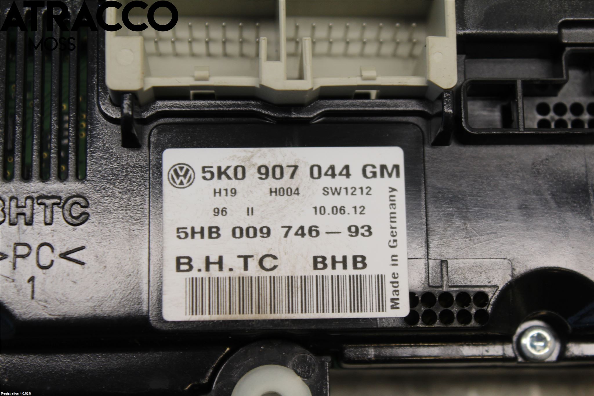 Volkswagen VW GOLF VI 09-13 Ac Styrenhet Ac Manöveren