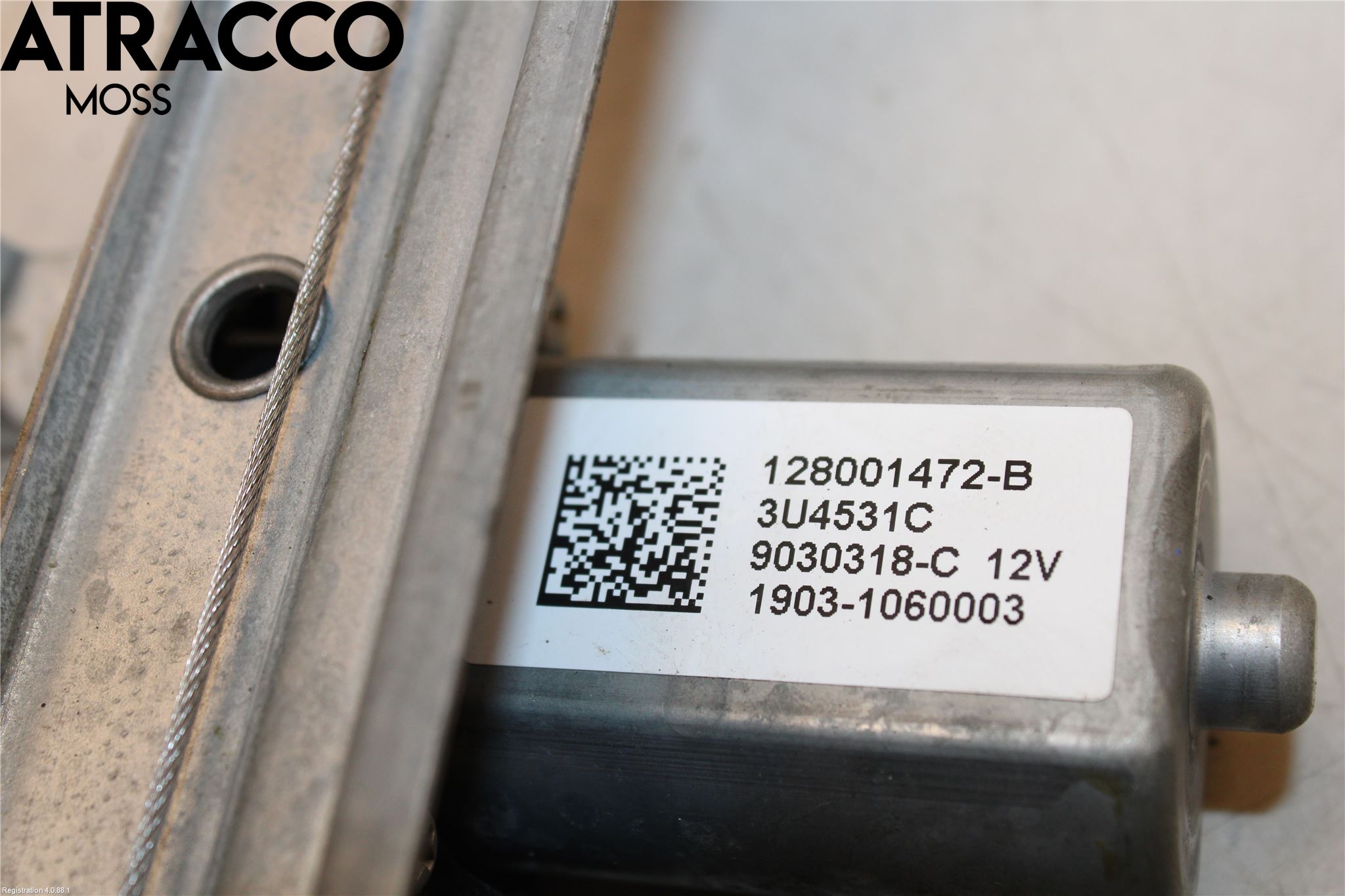 Renault ZOE/E-TECH 13- Fönsterhiss El Kompl