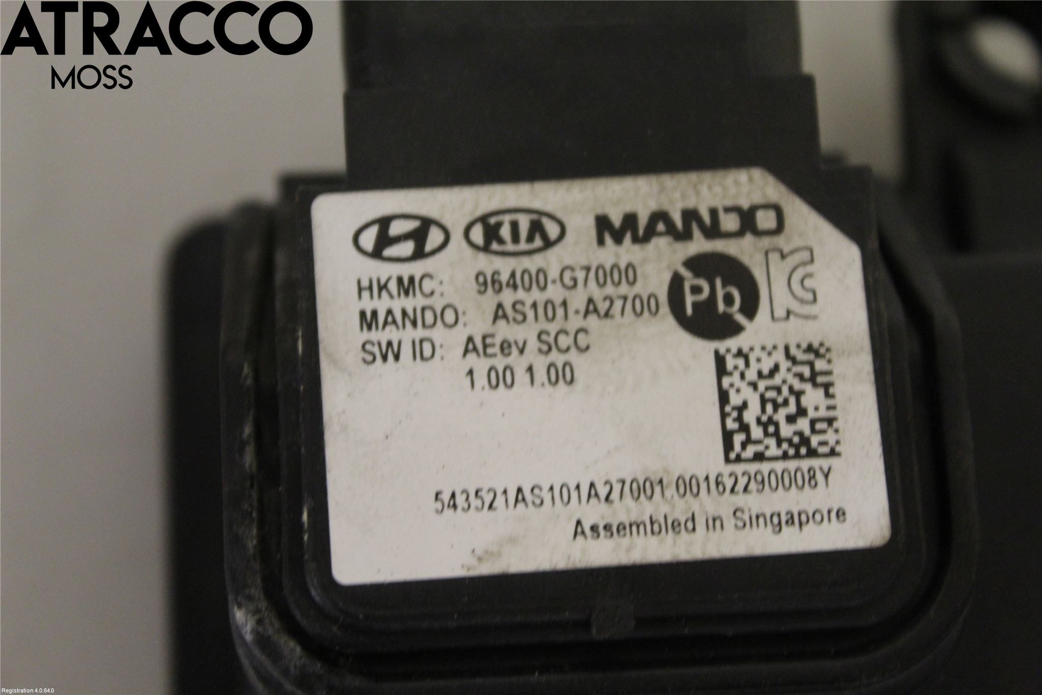 Hyundai IONIQ AE 17-22 Sensor Adaptiv Farthållare