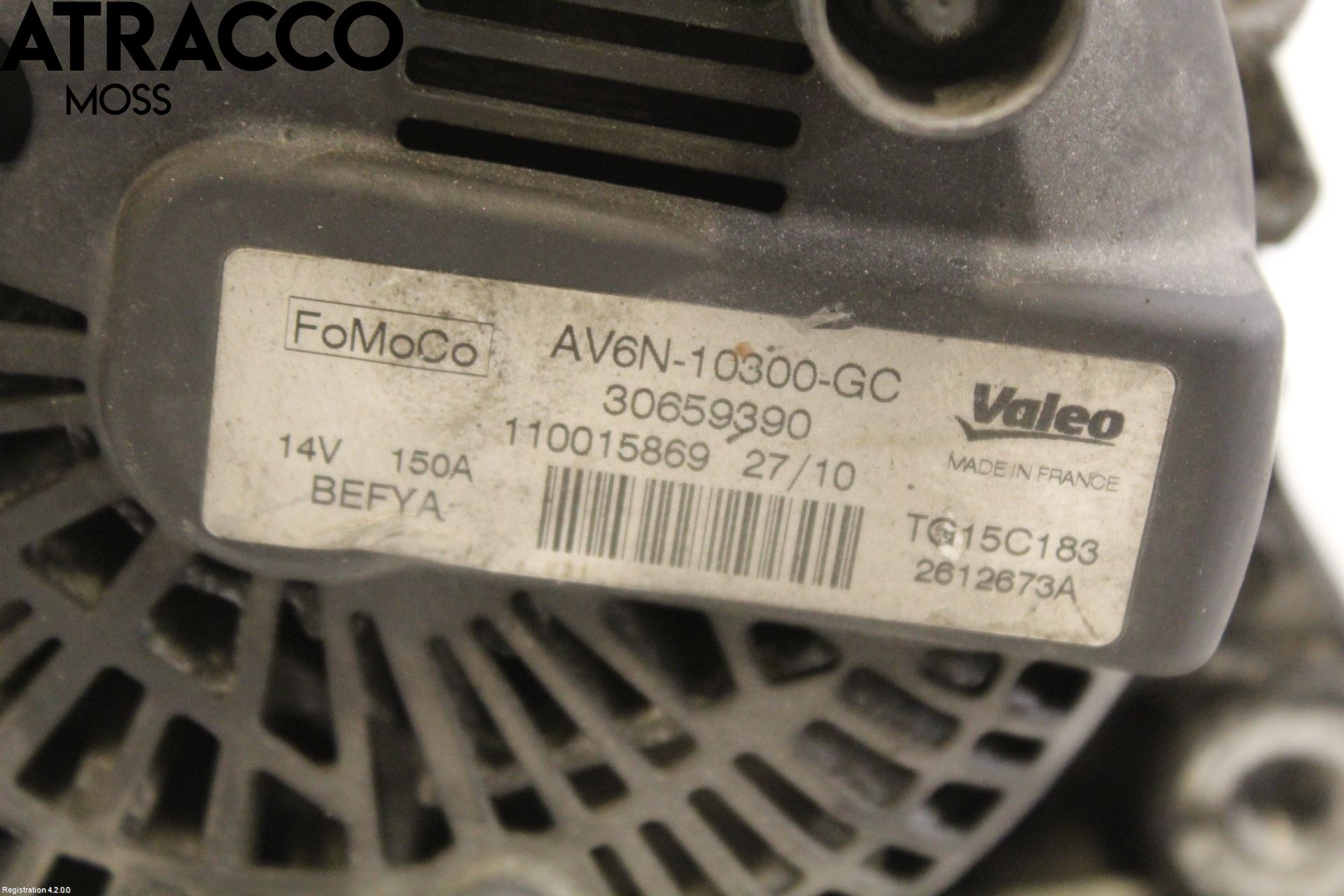 Volvo V70 08-13 Generator