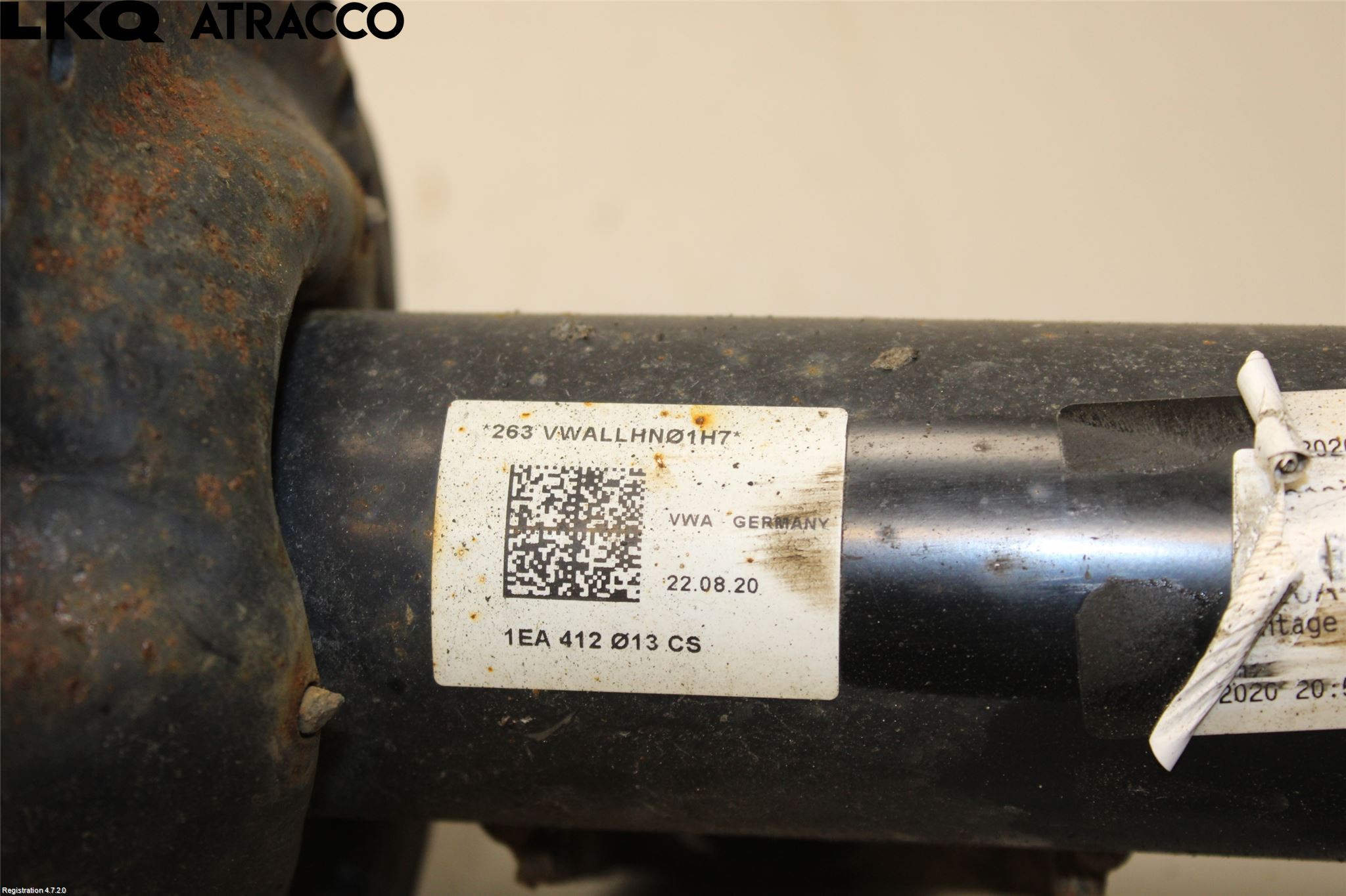 Volkswagen VW ID.3 21- Fjäderben Fram Vänster