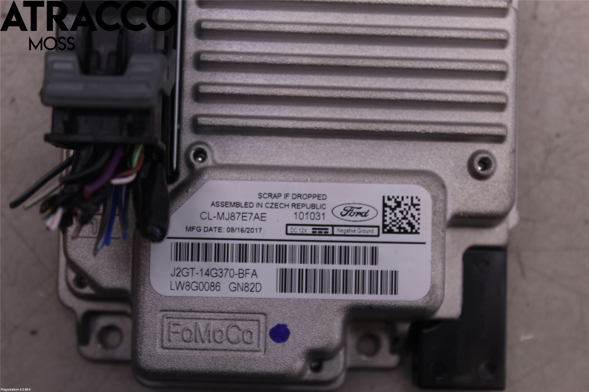 Ford S-MAX 15- Radio-Stereo Förstärkare