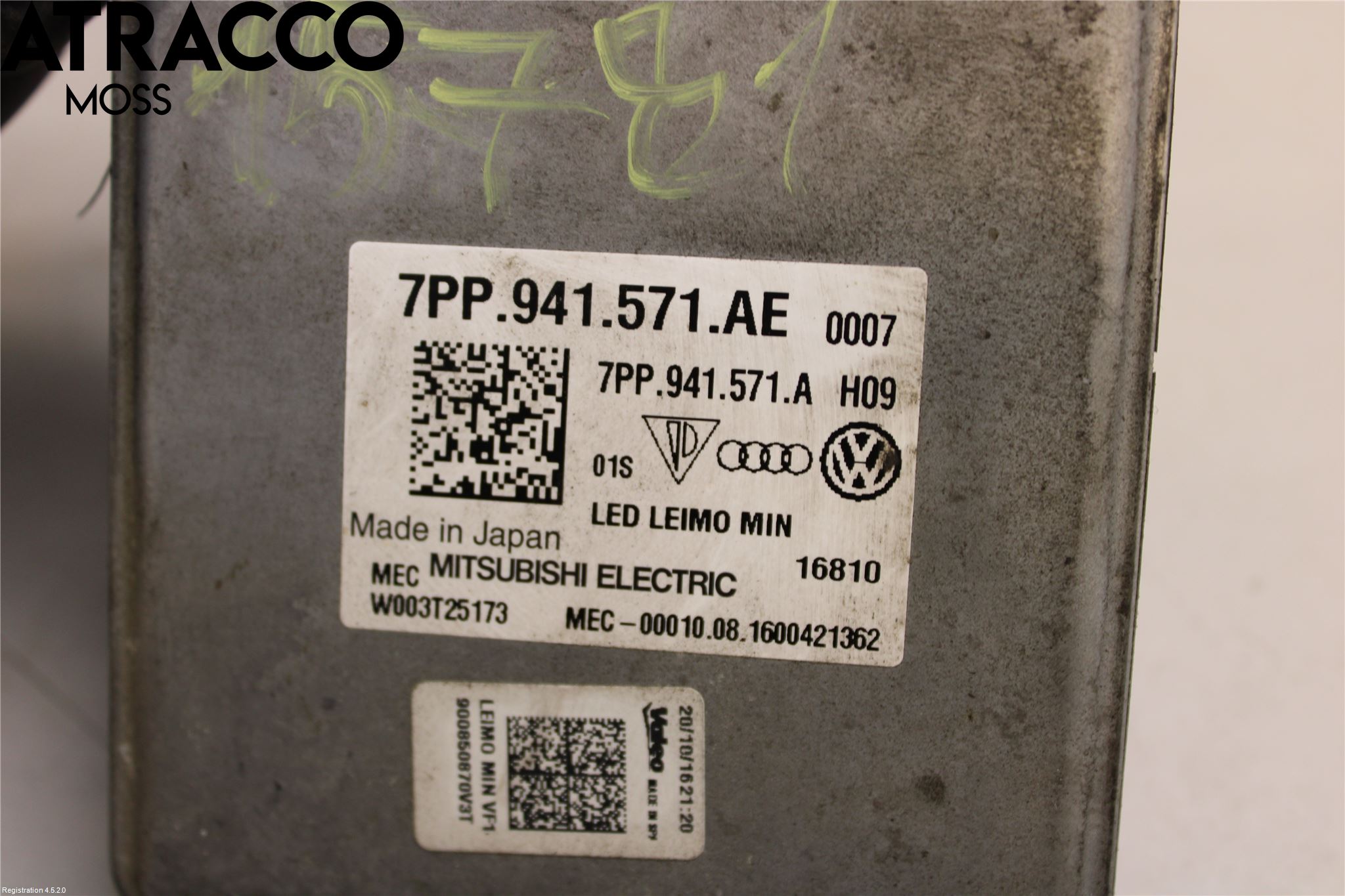 Volkswagen VW TRANSP/CARAVELLE (T6) 16-22 Styrenhet Strålkastare