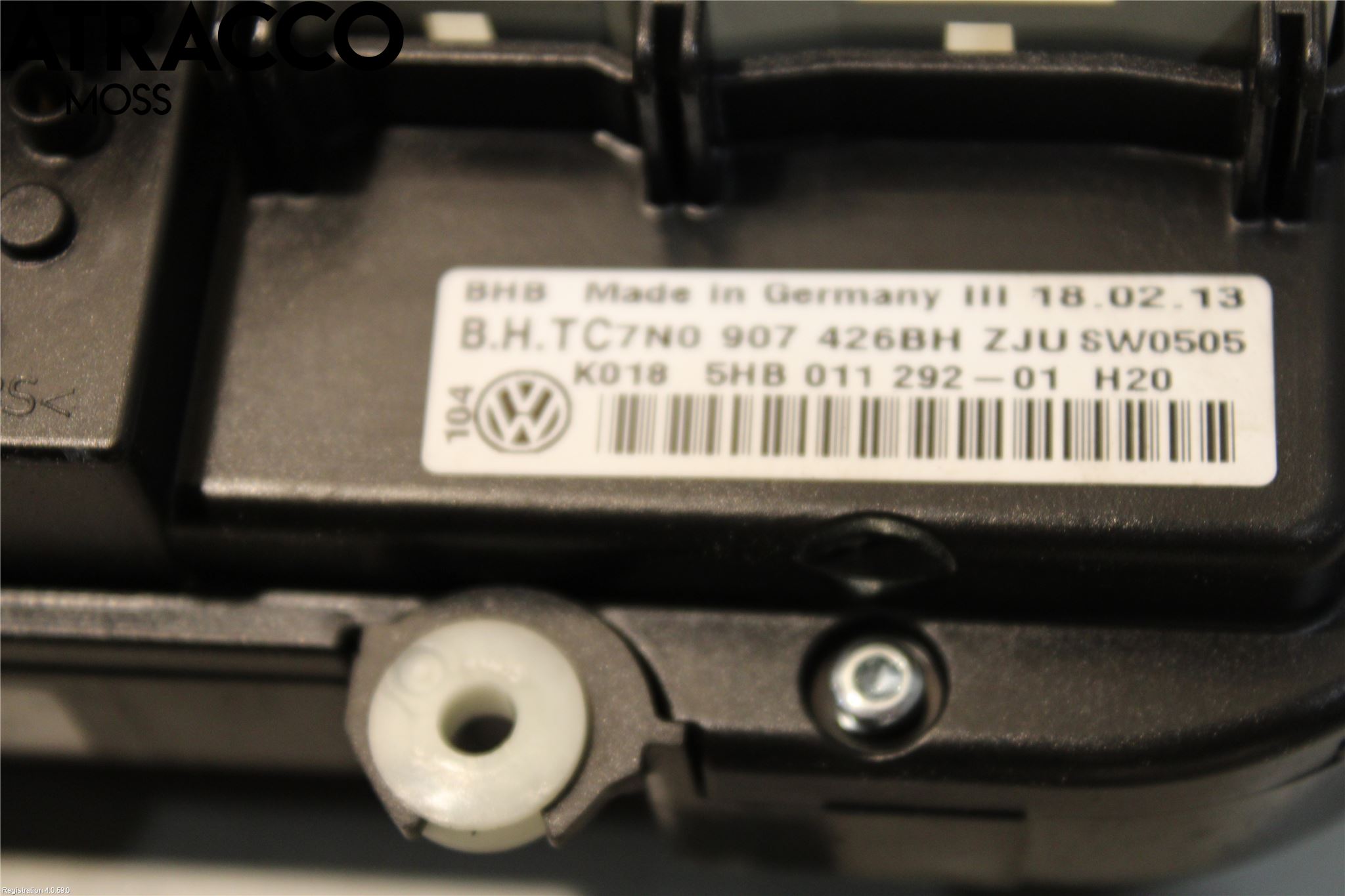 Volkswagen VW CADDY 11-15 Ac Styrenhet Ac Manöveren