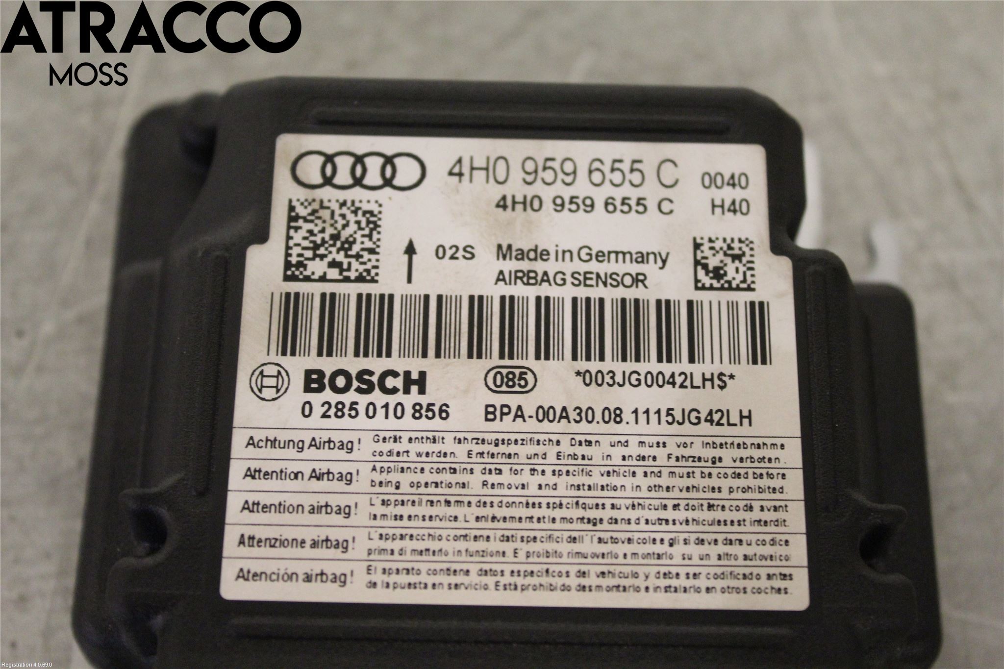 Audi A6/S6 4G 11-18 Styrenhet Övrigt