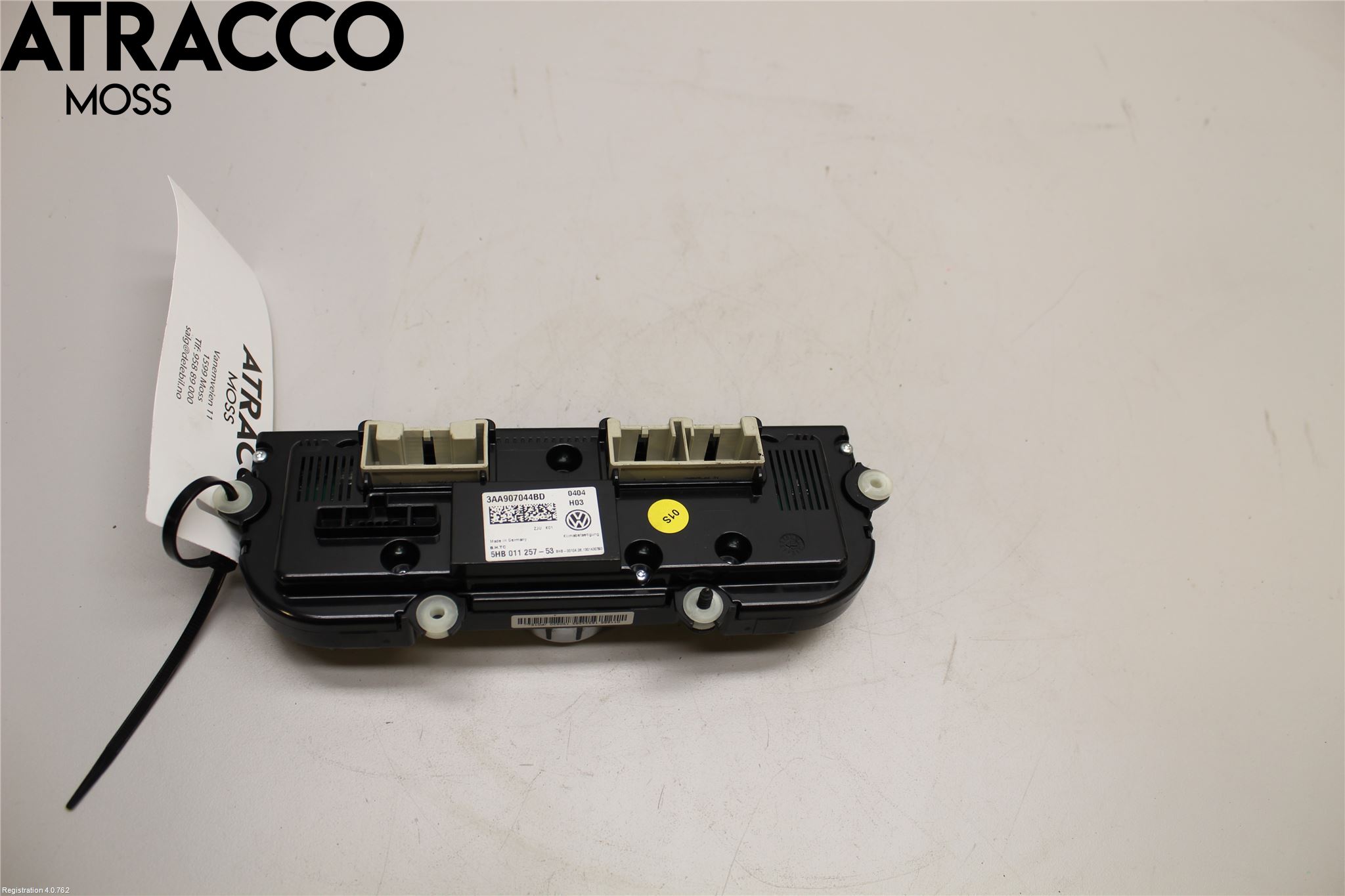 Volkswagen VW PASSAT 11-14 Ac Styrenhet Ac Manöveren