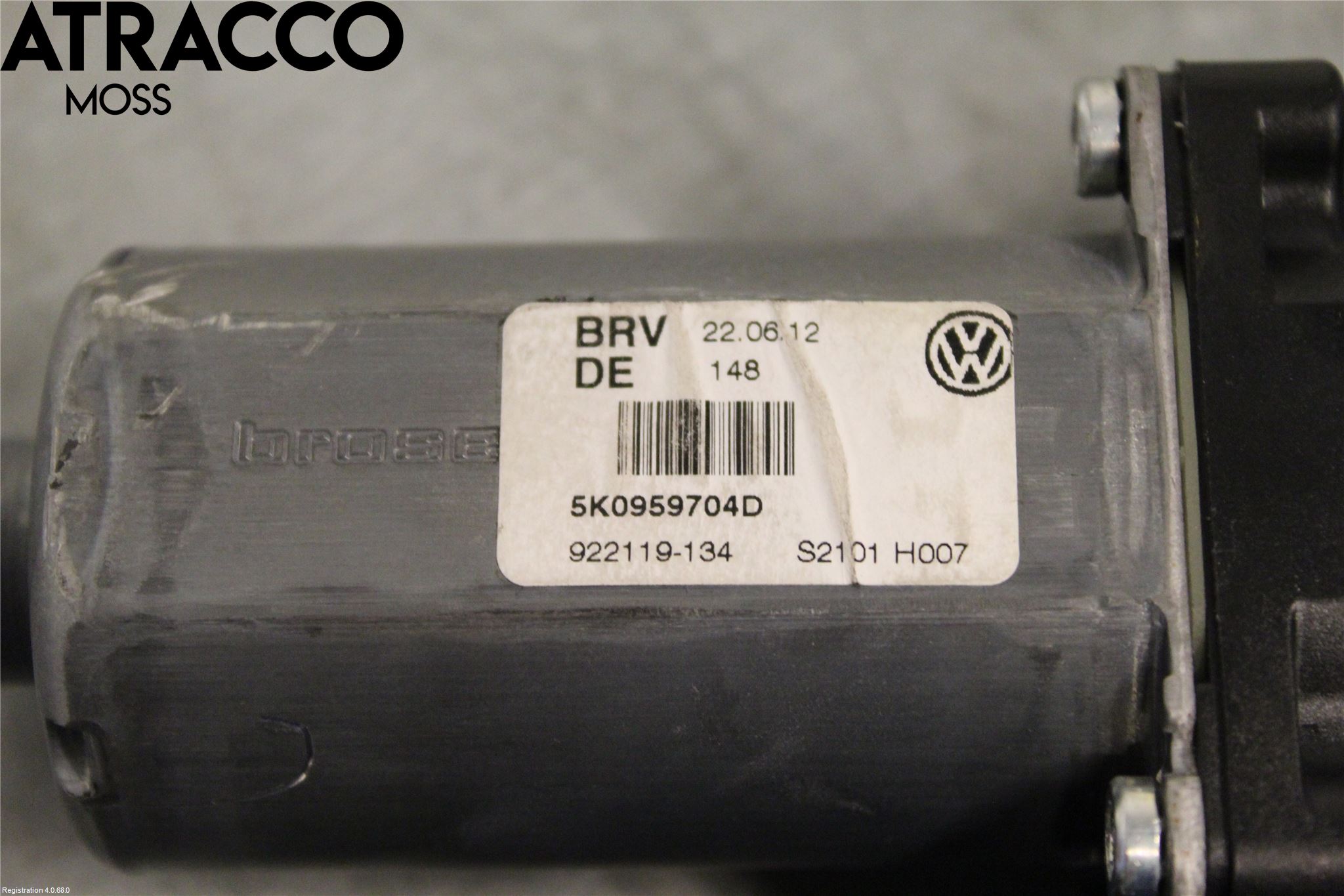 Volkswagen VW GOLF VI 09-13 Fönsterhissmotor