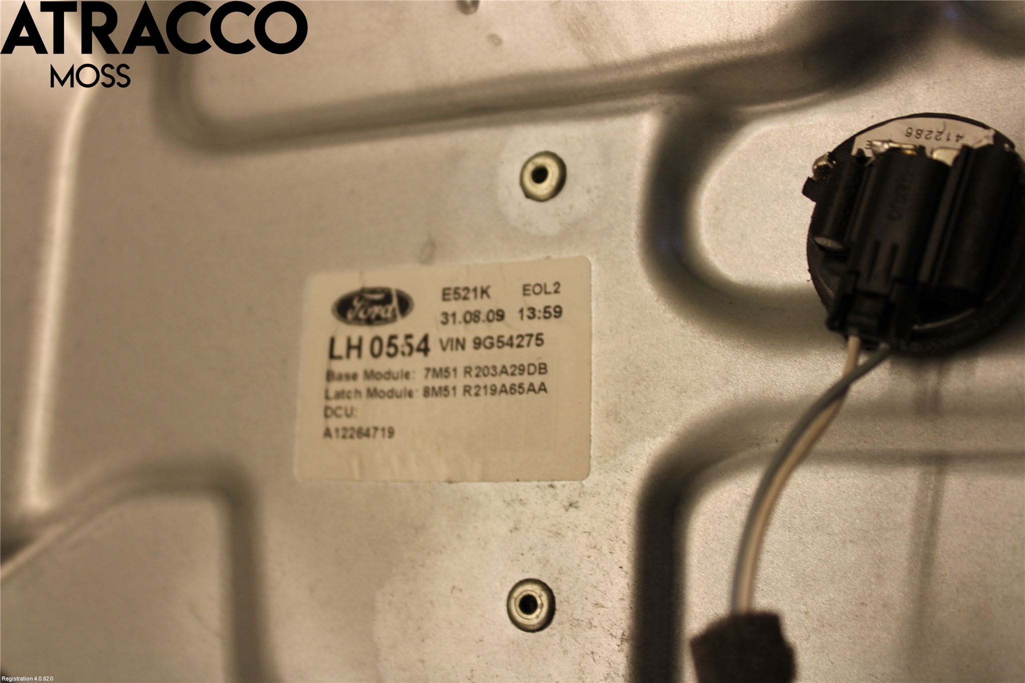 Ford KUGA 08-12 Fönsterhiss El Kompl