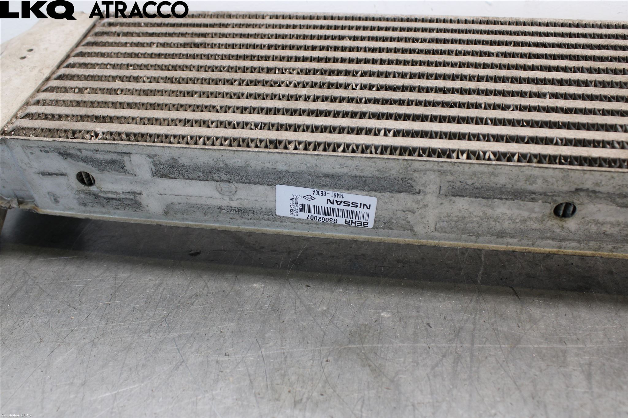 Nissan QASHQAI 10-14 Laddluft-Intercooler Kyl