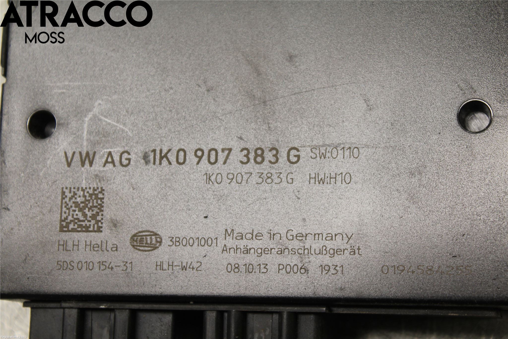 Volkswagen VW TOURAN 10-15 Styrenhet Dragkrok