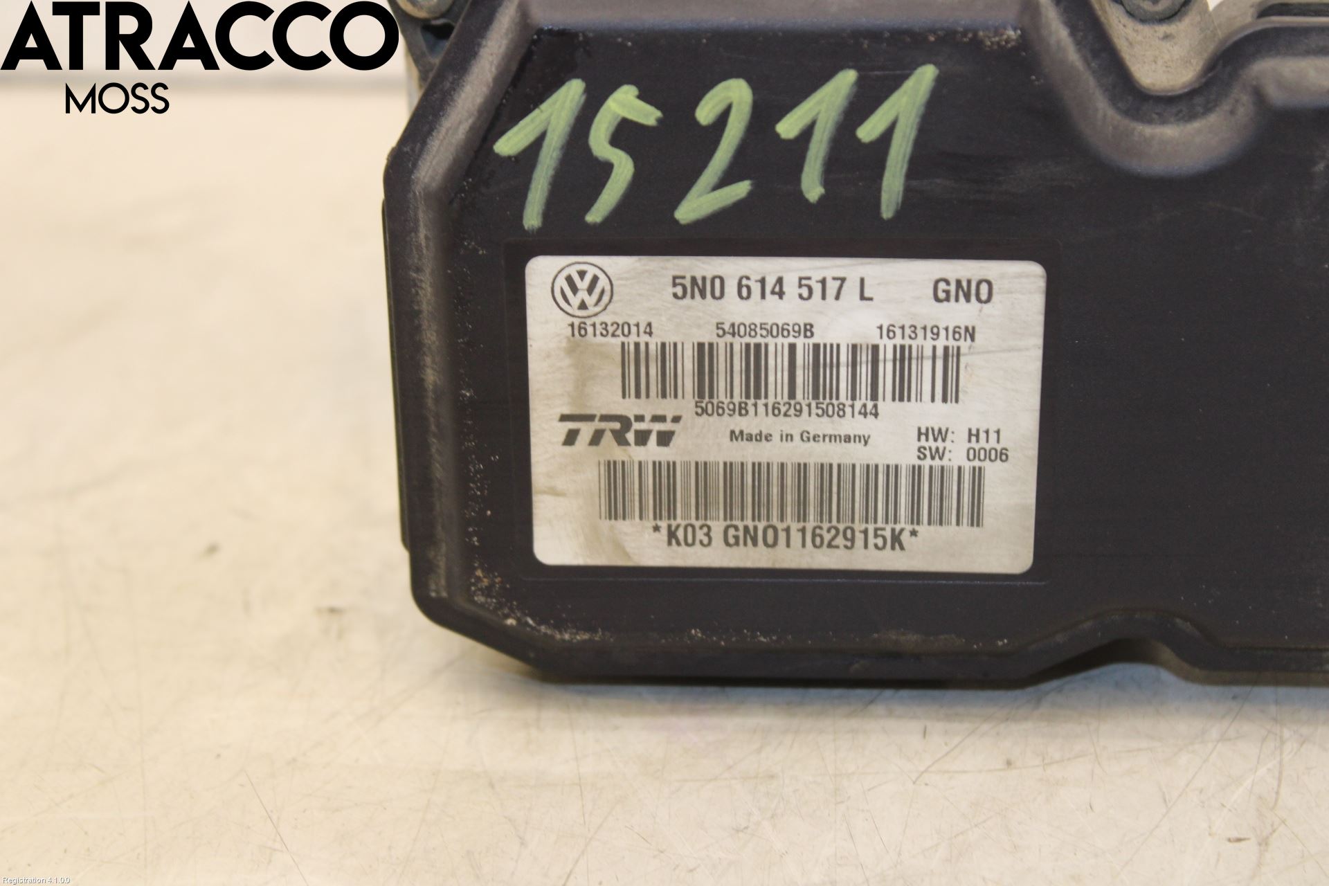 Volkswagen VW TIGUAN 07-16 Abs Hydraulaggregat