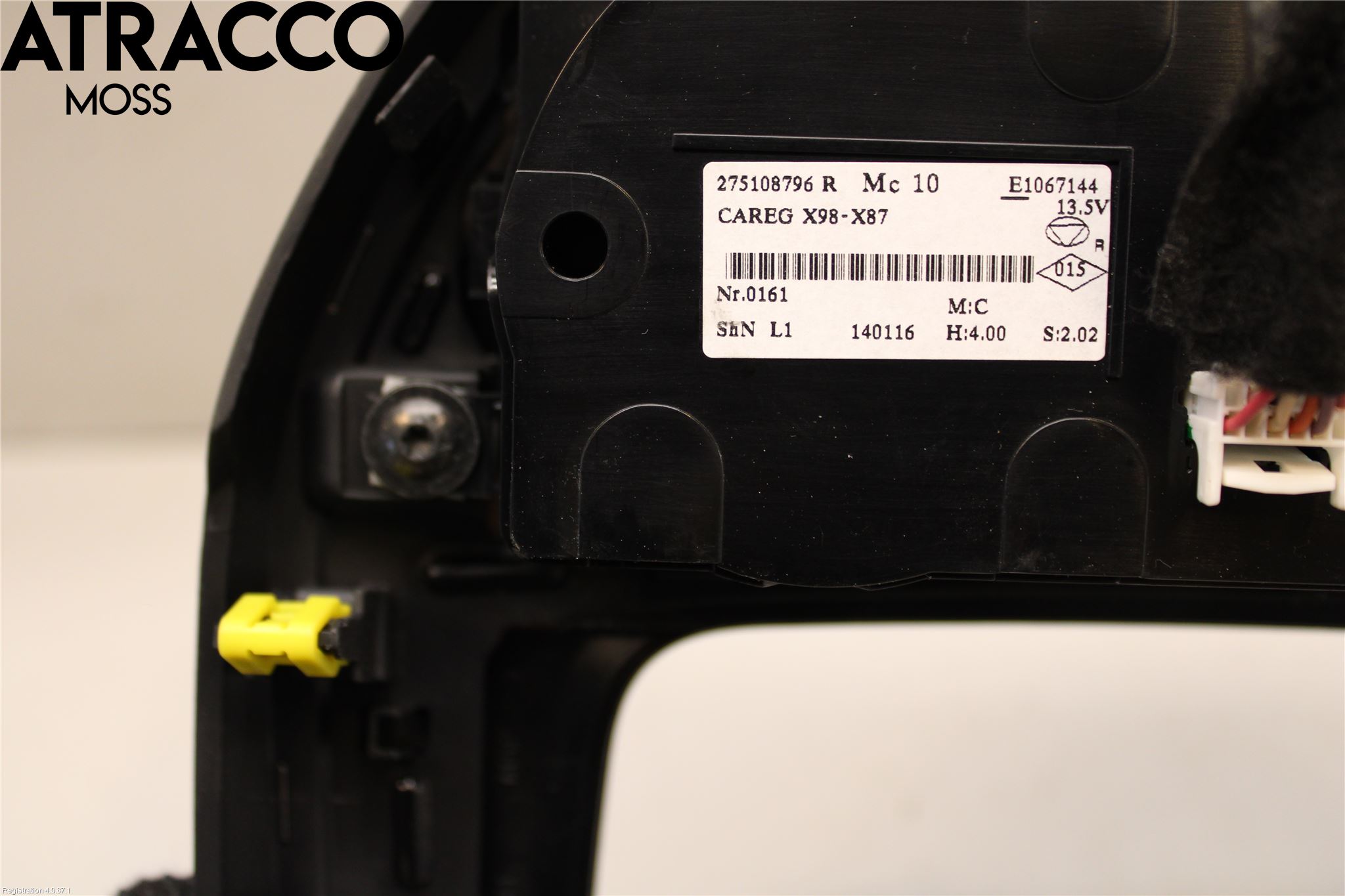 Renault CAPTUR 13-19 Ac Styrenhet Ac Manöveren