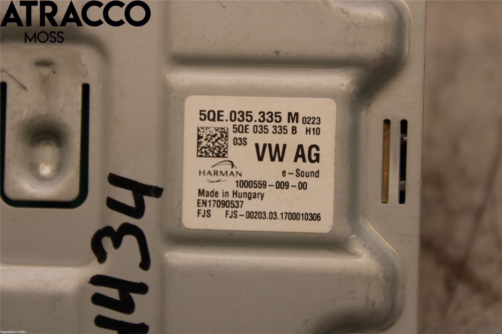 Volkswagen VW GOLF / E-GOLF VII 13-20 Styrenhet Övrigt