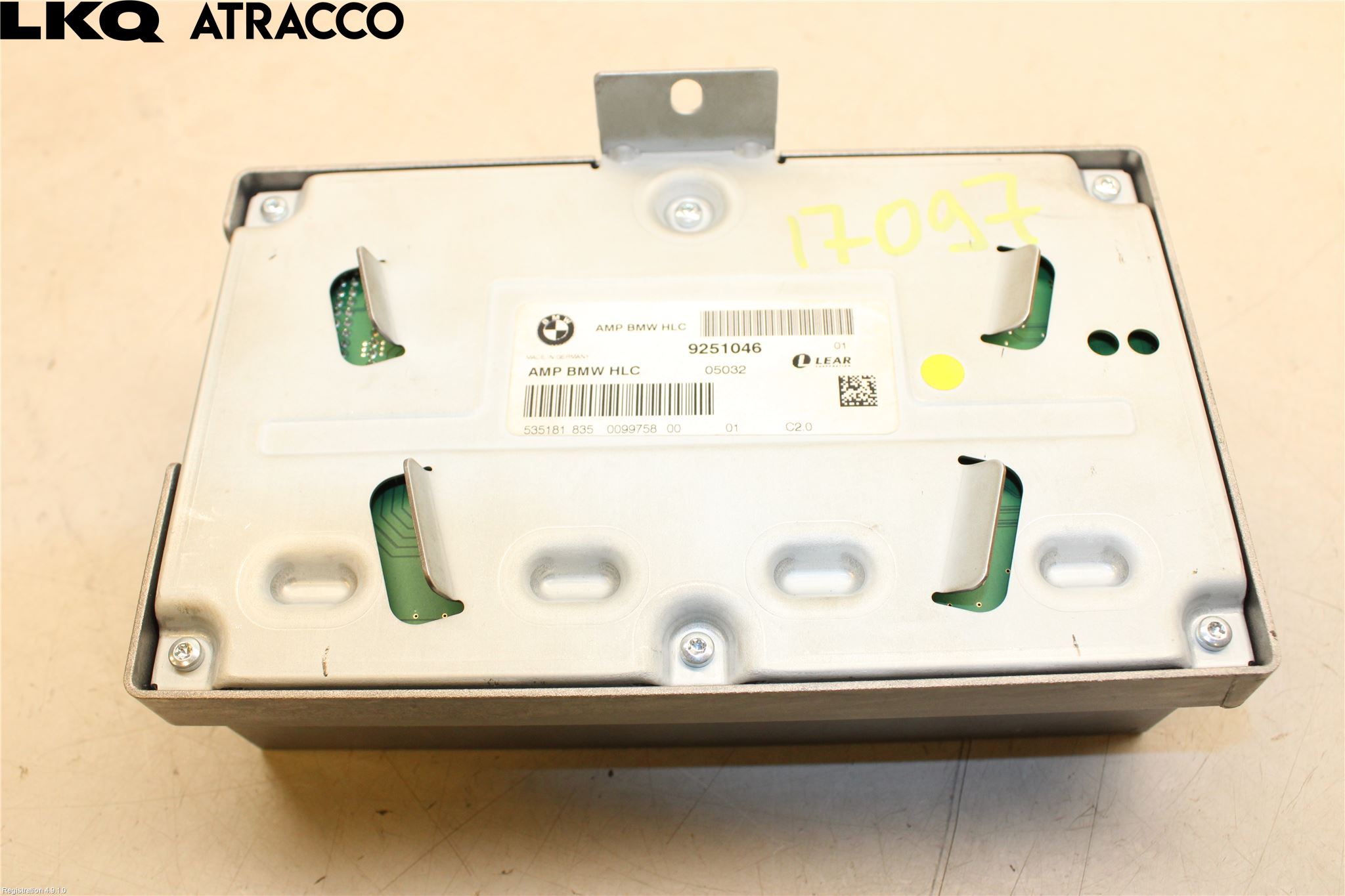 BMW X3 F25 10-17 Radio-Stereo Förstärkare