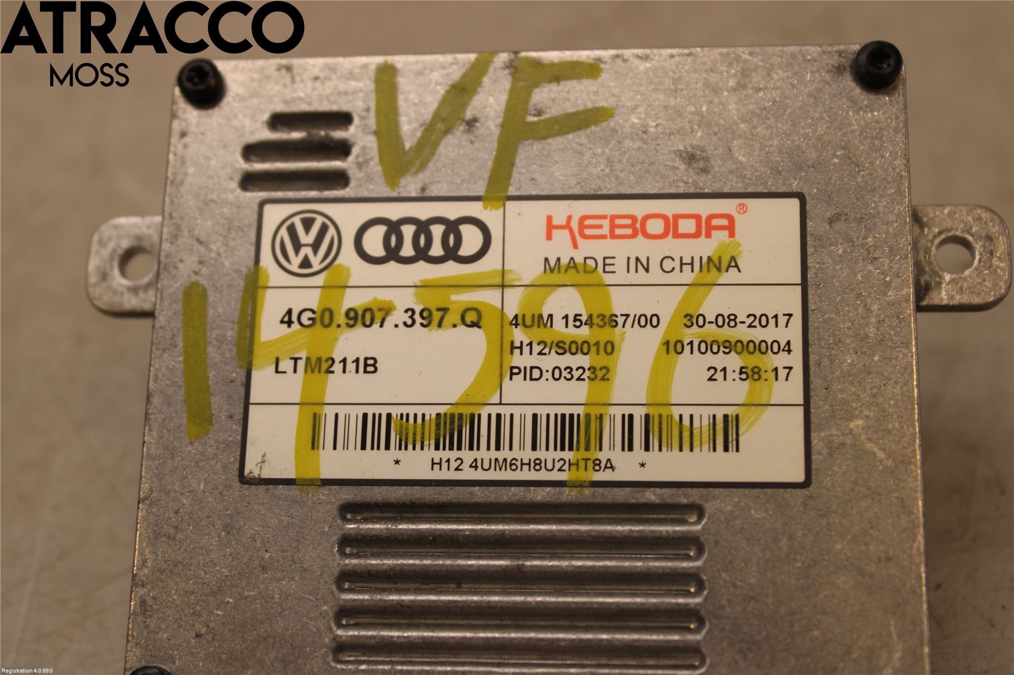 Skoda SUPERB 16-24 Styrenhet Strålkastare