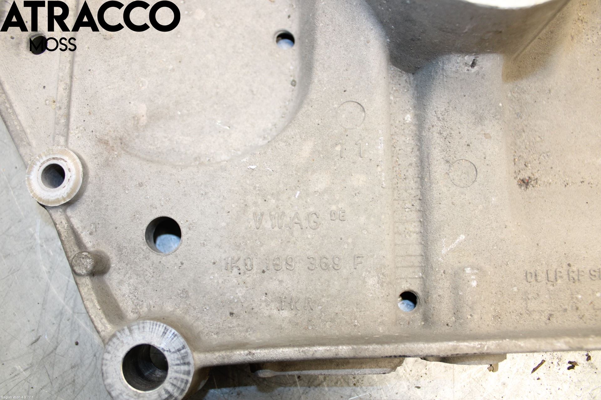 Audi A3/S3 05-13 Framvagn Fäste-Kudde