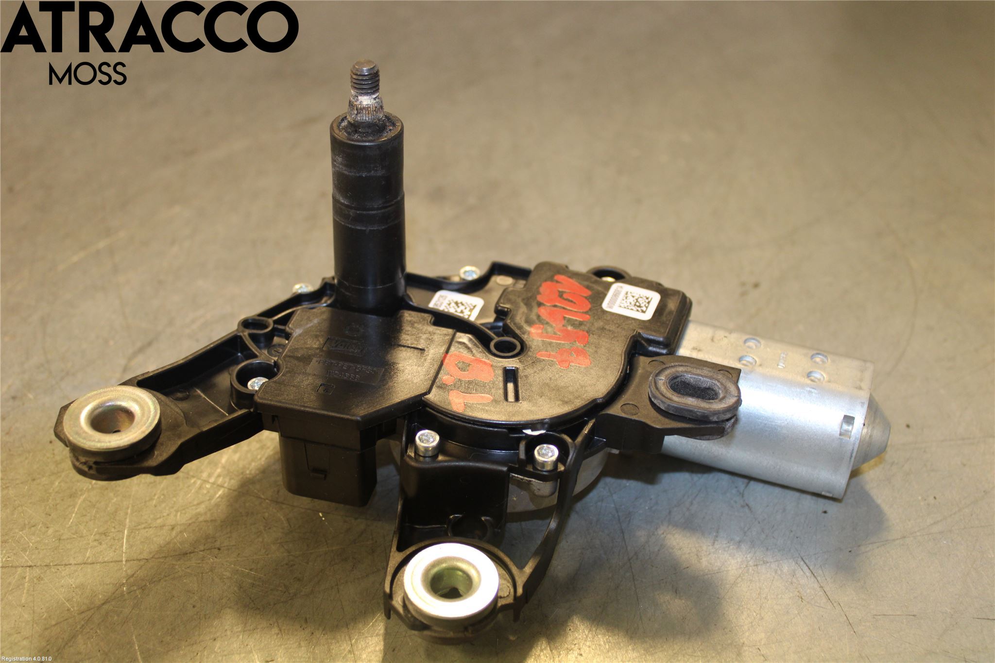 Volkswagen VW CADDY 16-20 Torkarmotor Baklucka