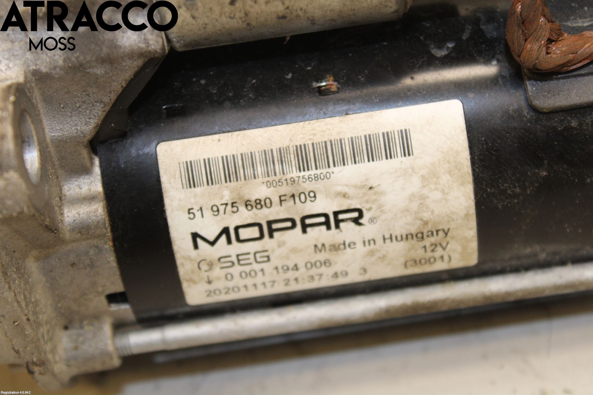 Jeep COMPASS Startmotor